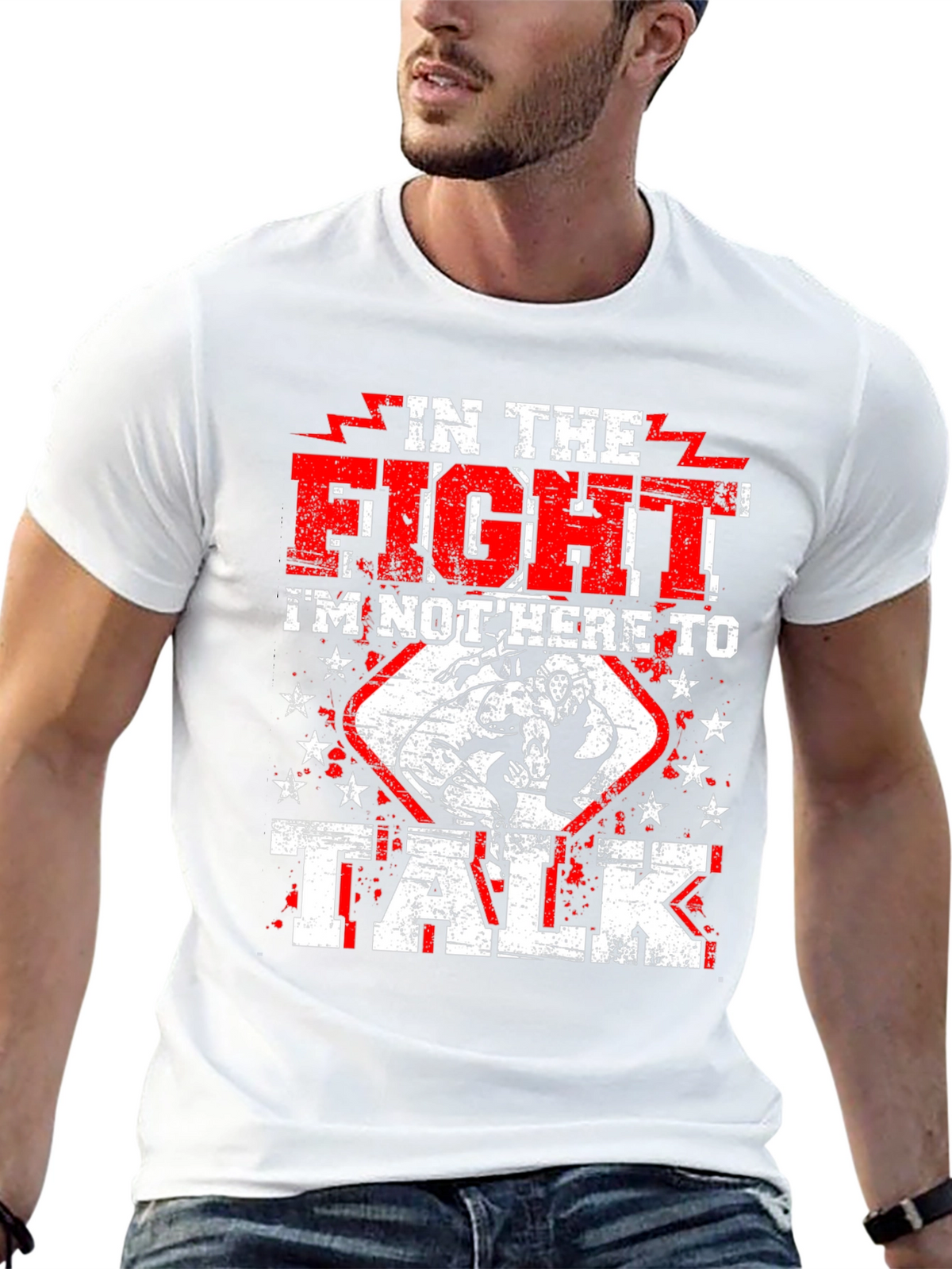In The Fight Graphic T-Shirt