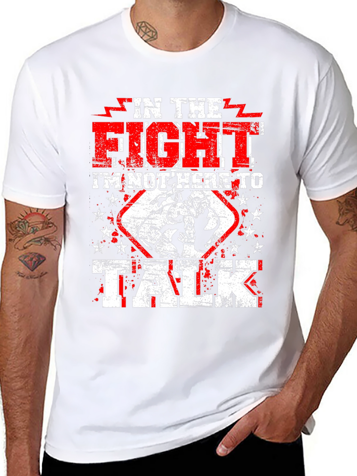 In The Fight Graphic T-Shirt