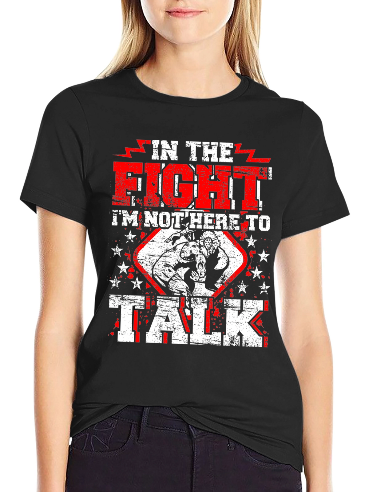 In The Fight Graphic T-Shirt