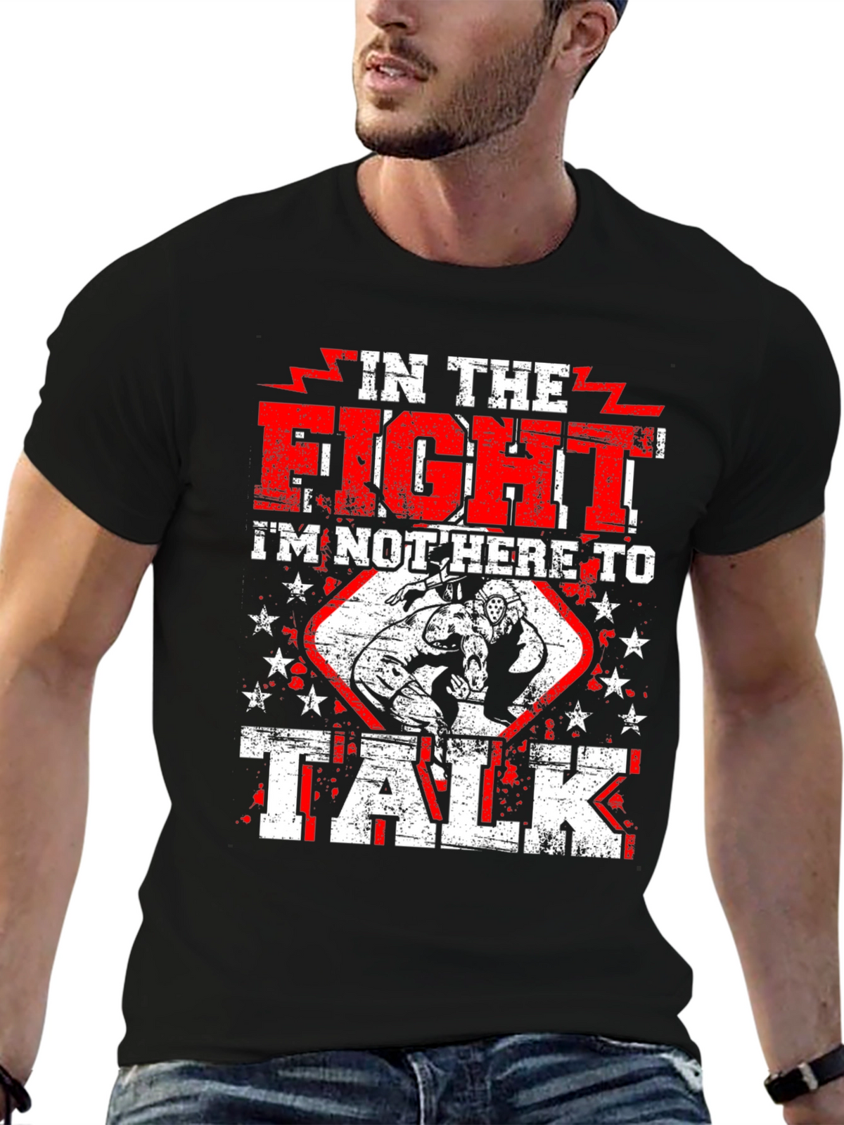 In The Fight Graphic T-Shirt