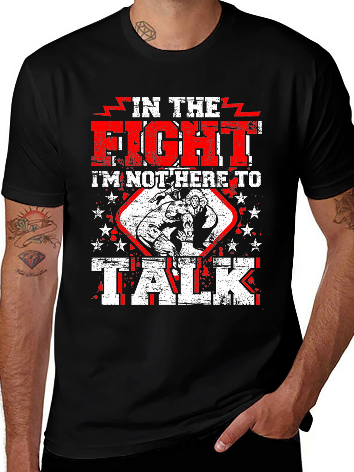 In The Fight Graphic T-Shirt