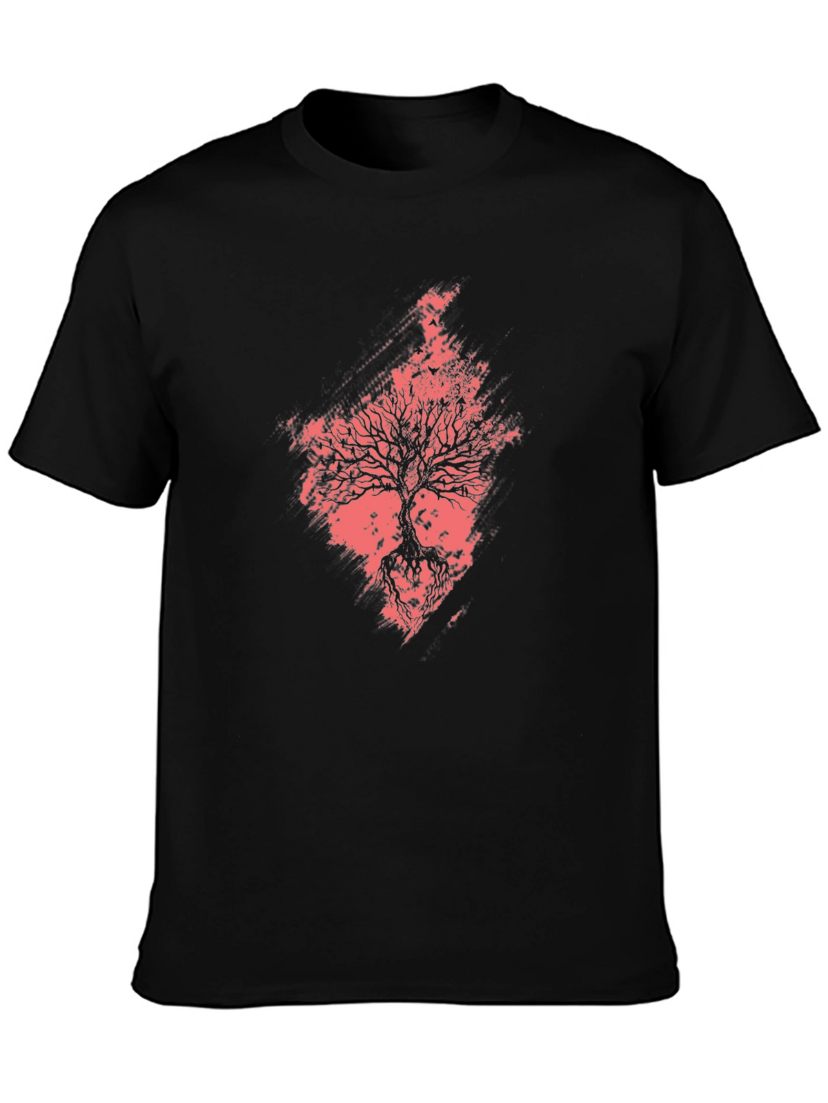 Tree of Life Graphic Black T-Shirt