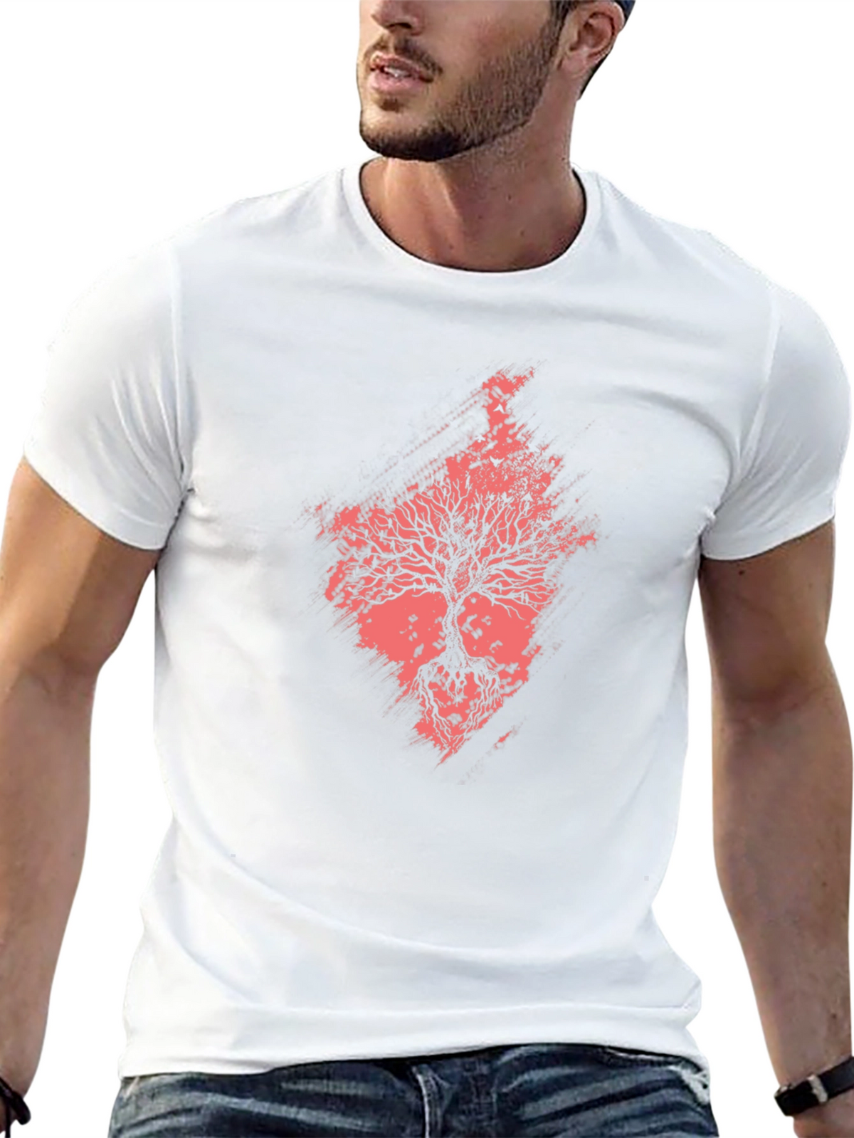 Tree of Life Graphic Black T-Shirt