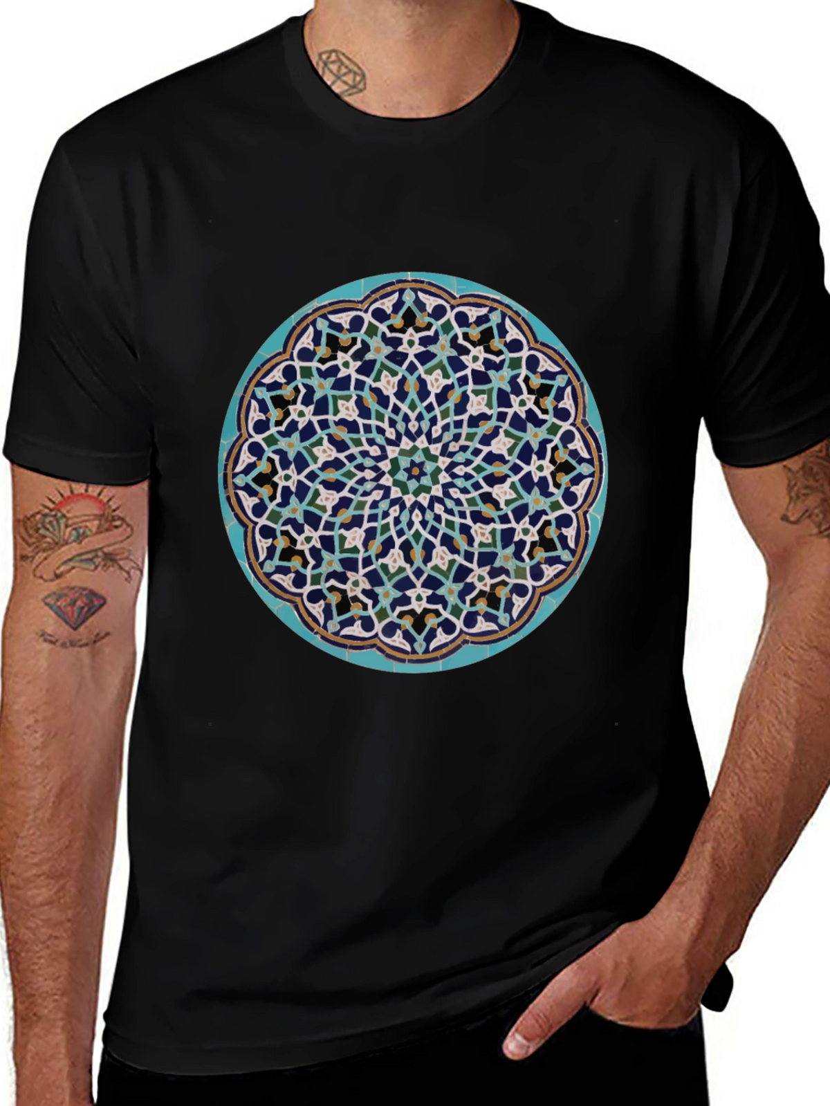 Geometric Medallion T-Shirt