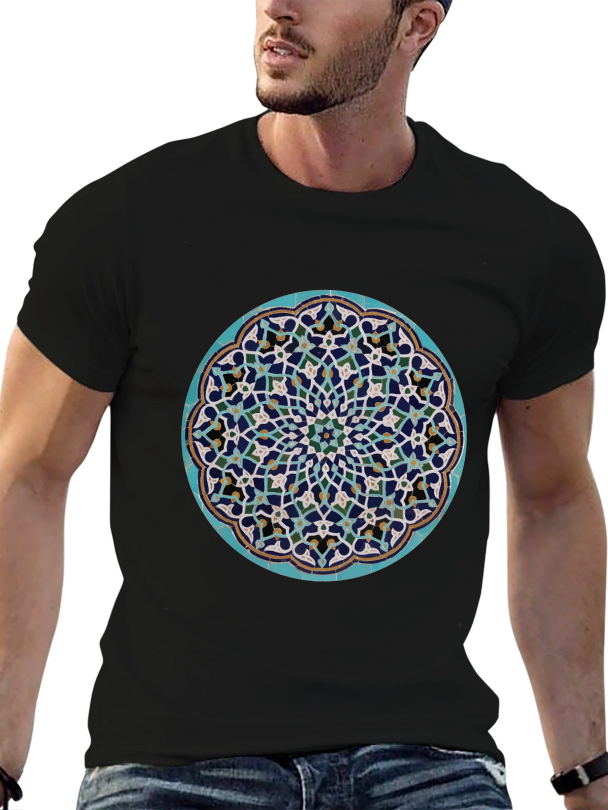 Geometric Medallion T-Shirt