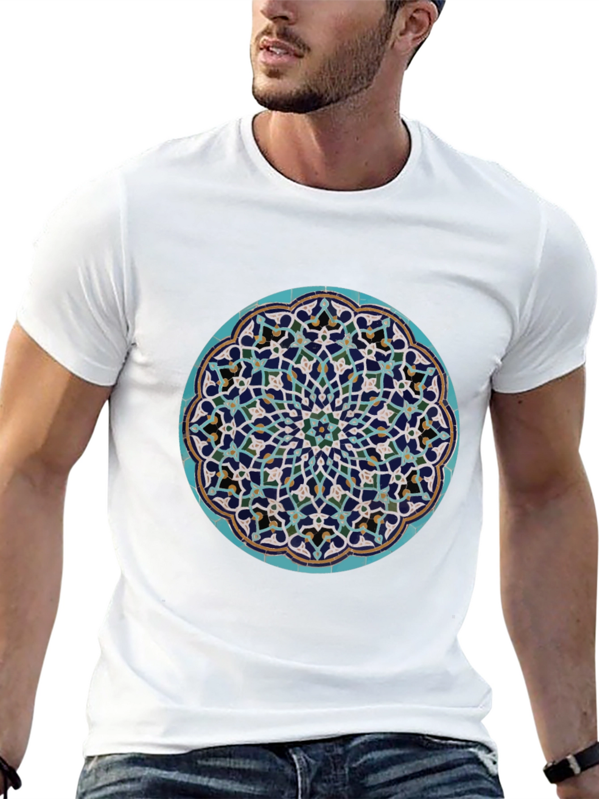 Geometric Medallion T-Shirt