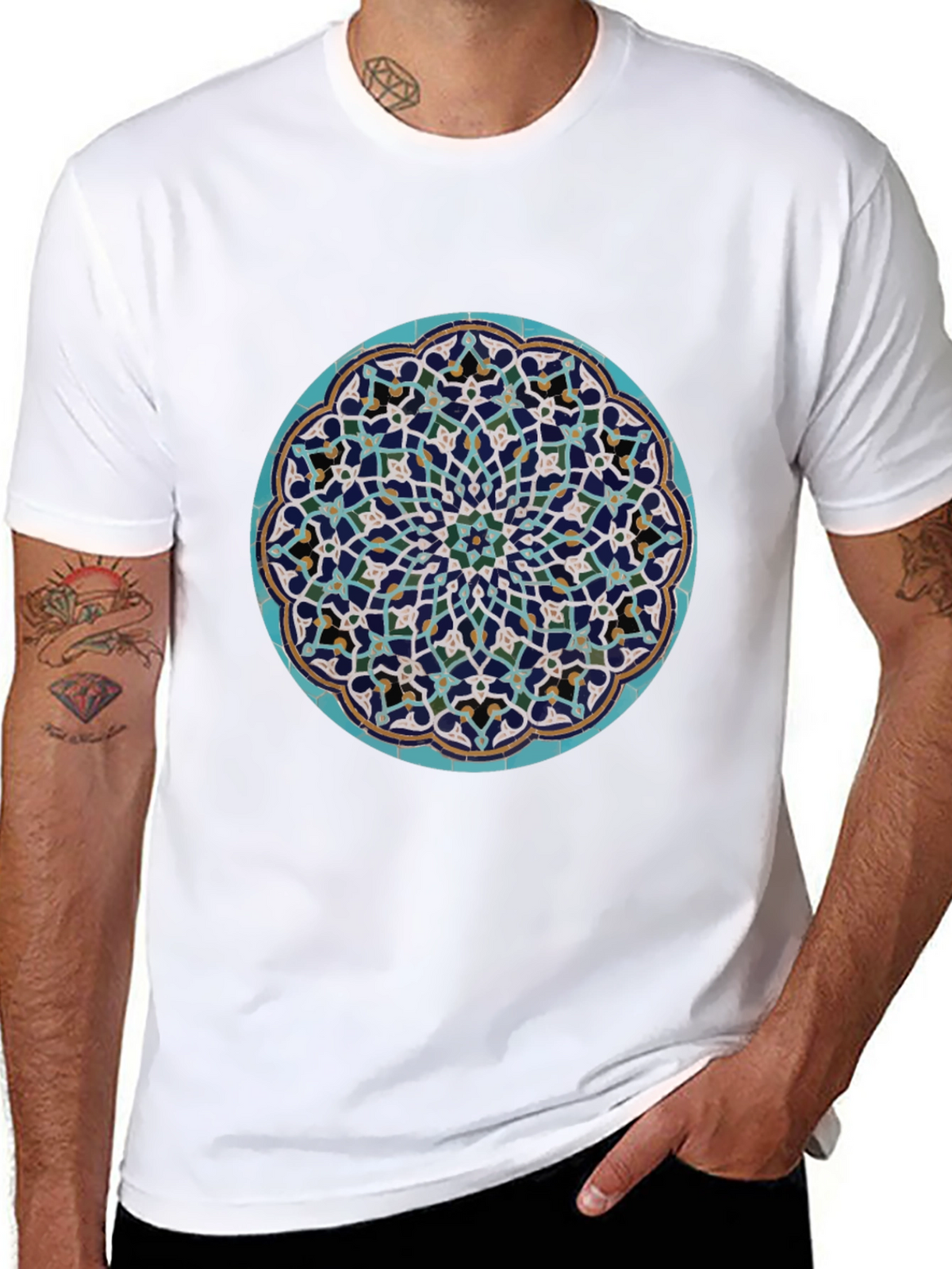 Geometric Medallion T-Shirt