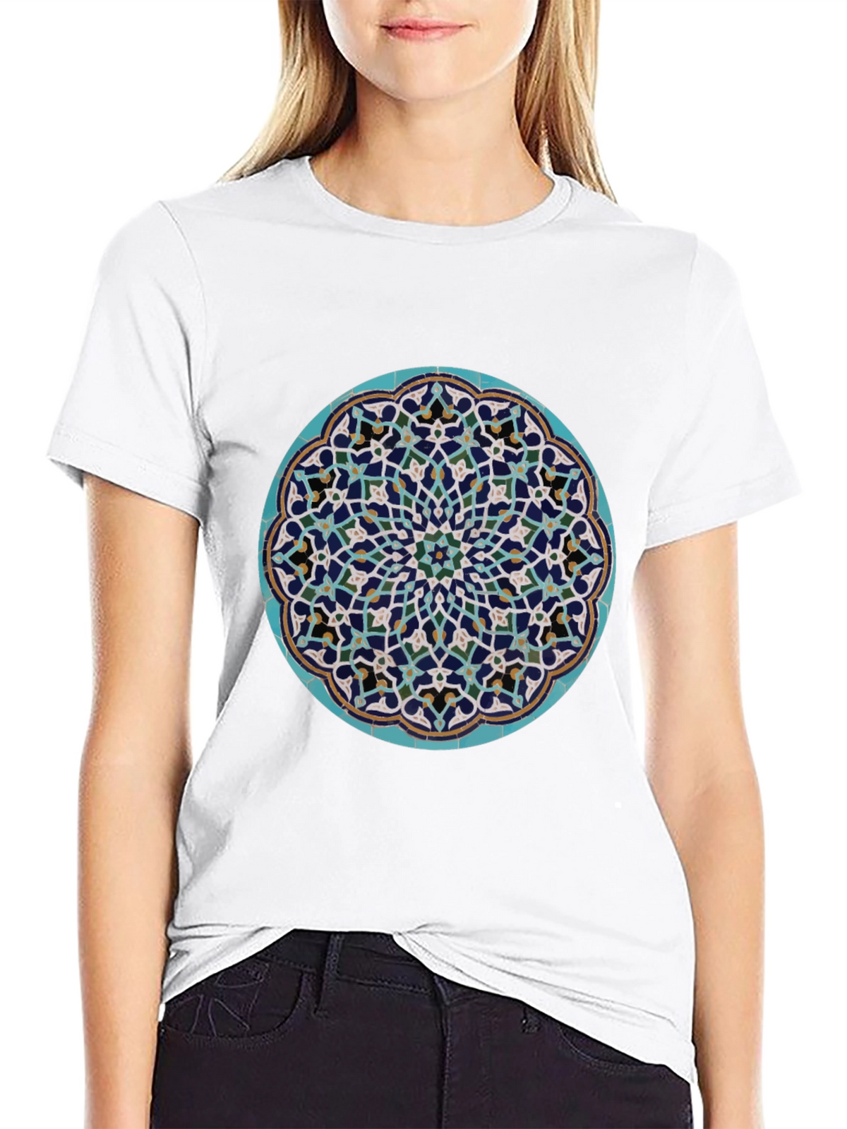 Geometric Medallion T-Shirt