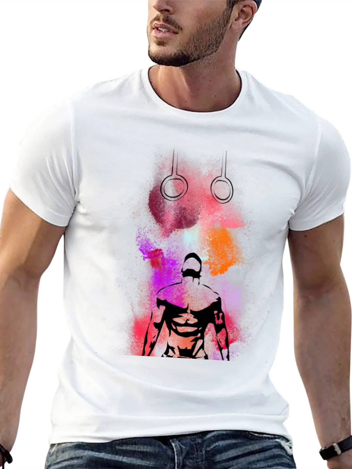 Gymnast Rings T-Shirt - Artistic Training Tee