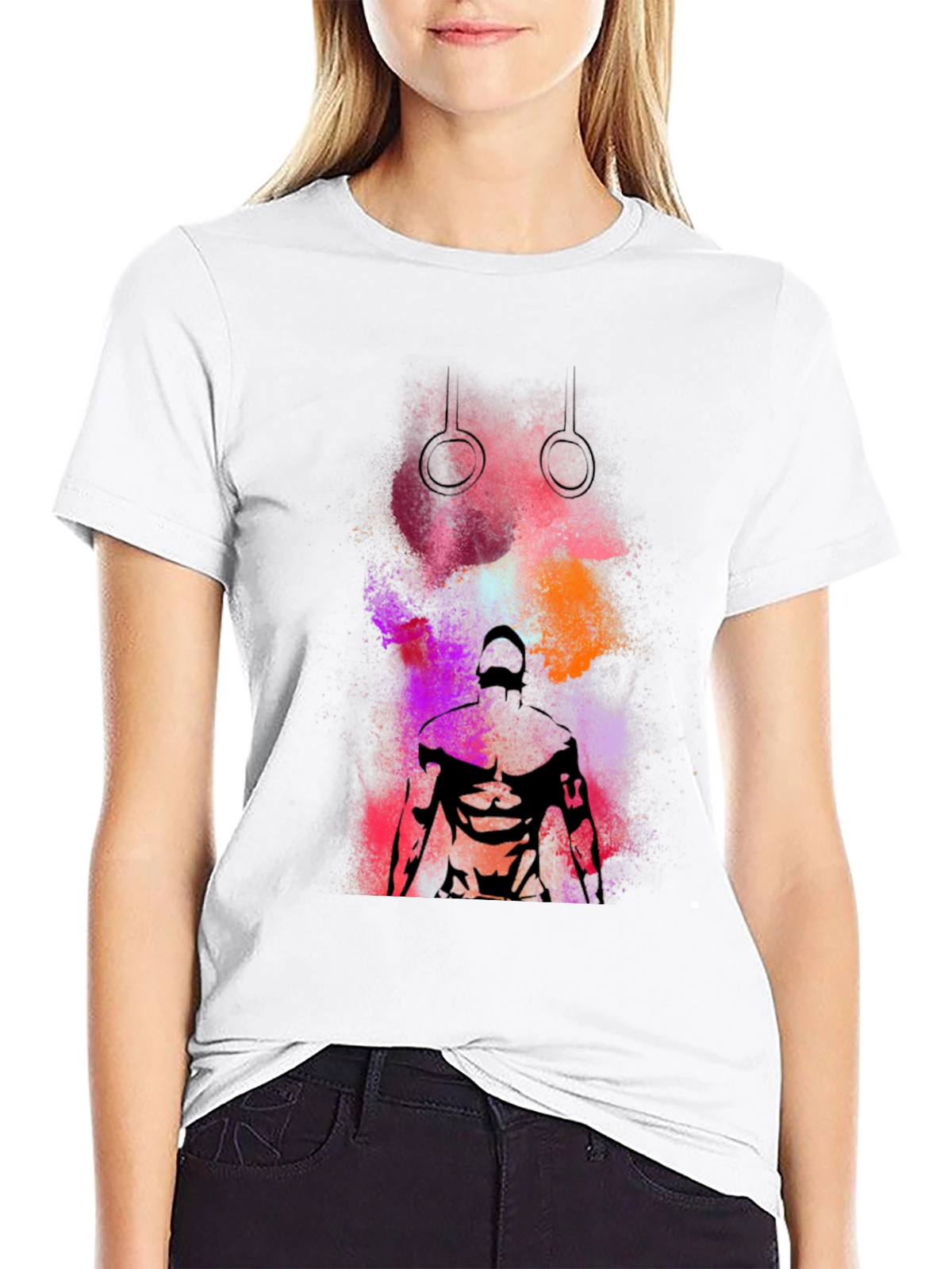 Gymnast Rings T-Shirt - Artistic Training Tee