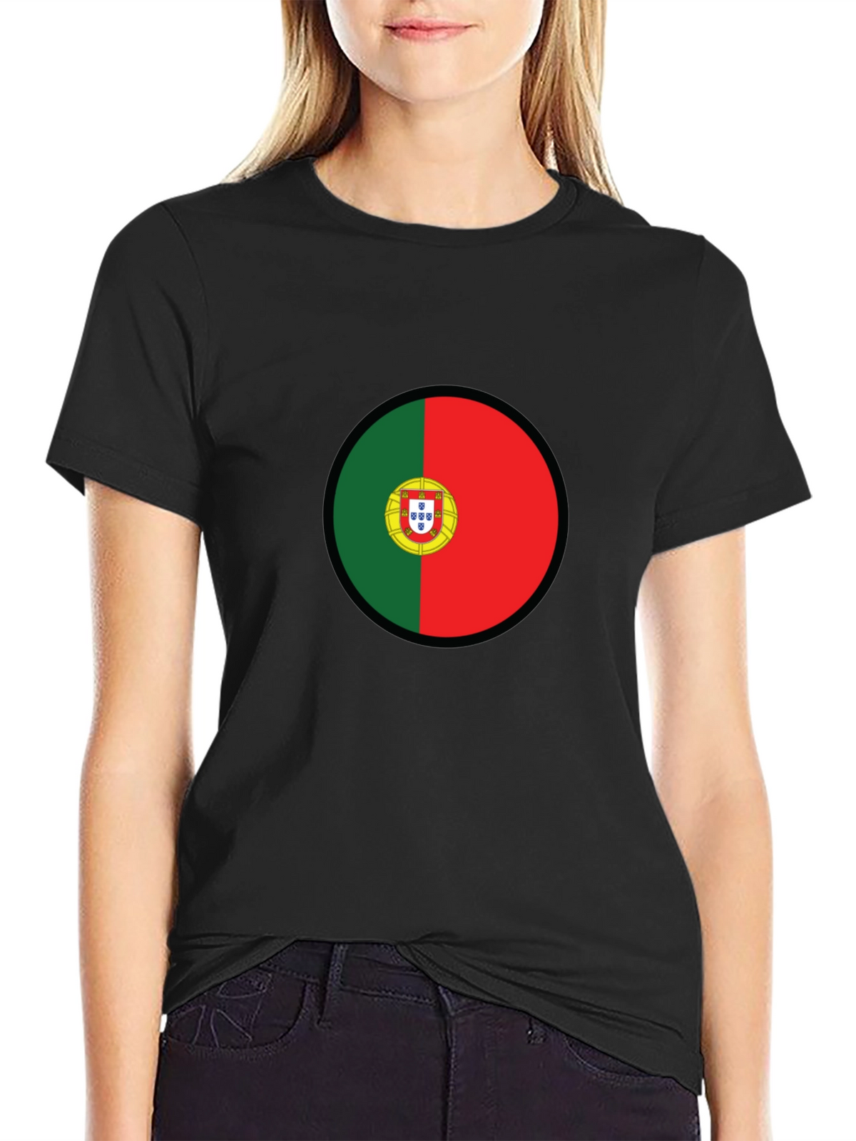 Portugal Flag Graphic T-Shirt