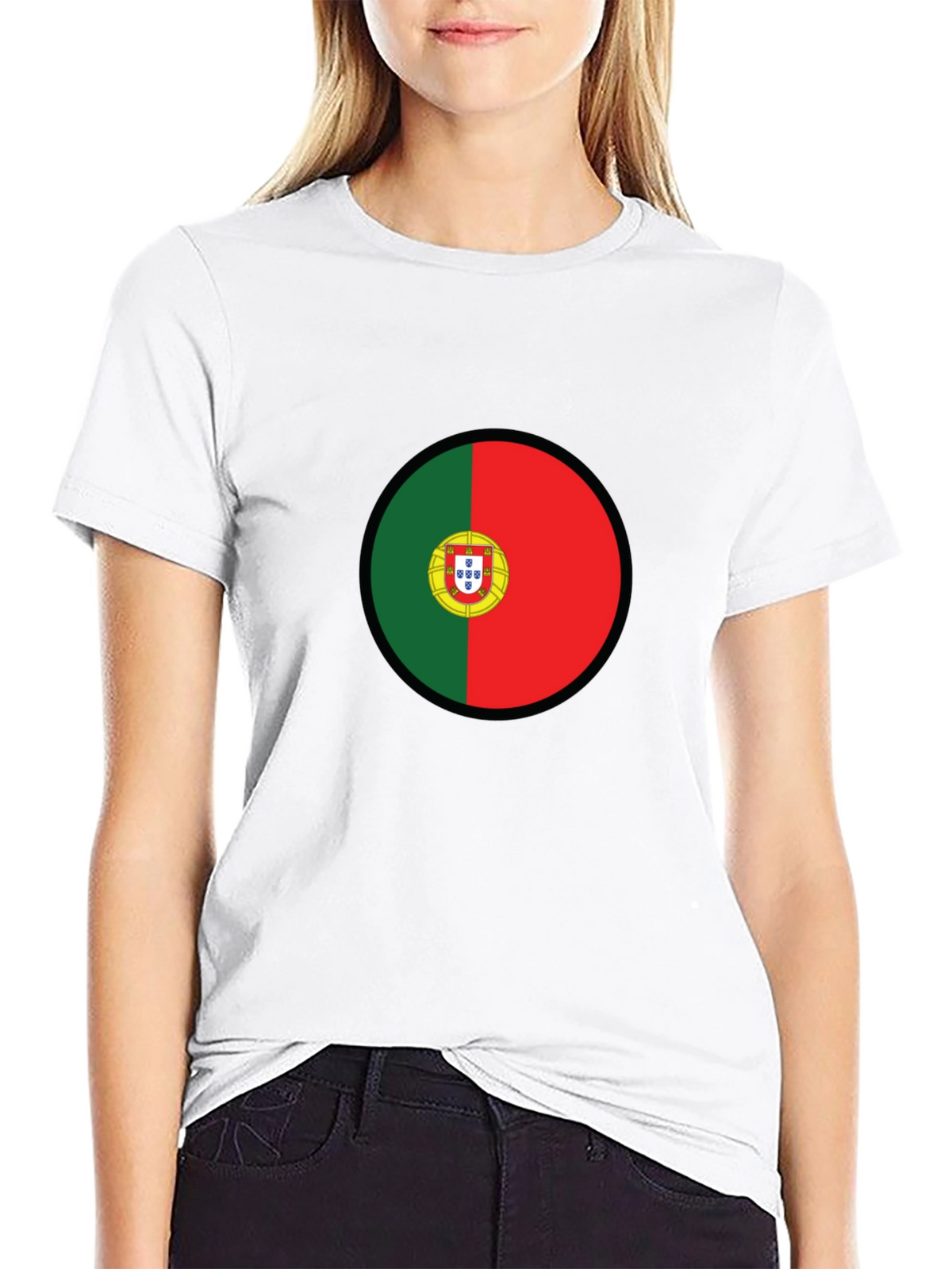 Portugal Flag Graphic T-Shirt