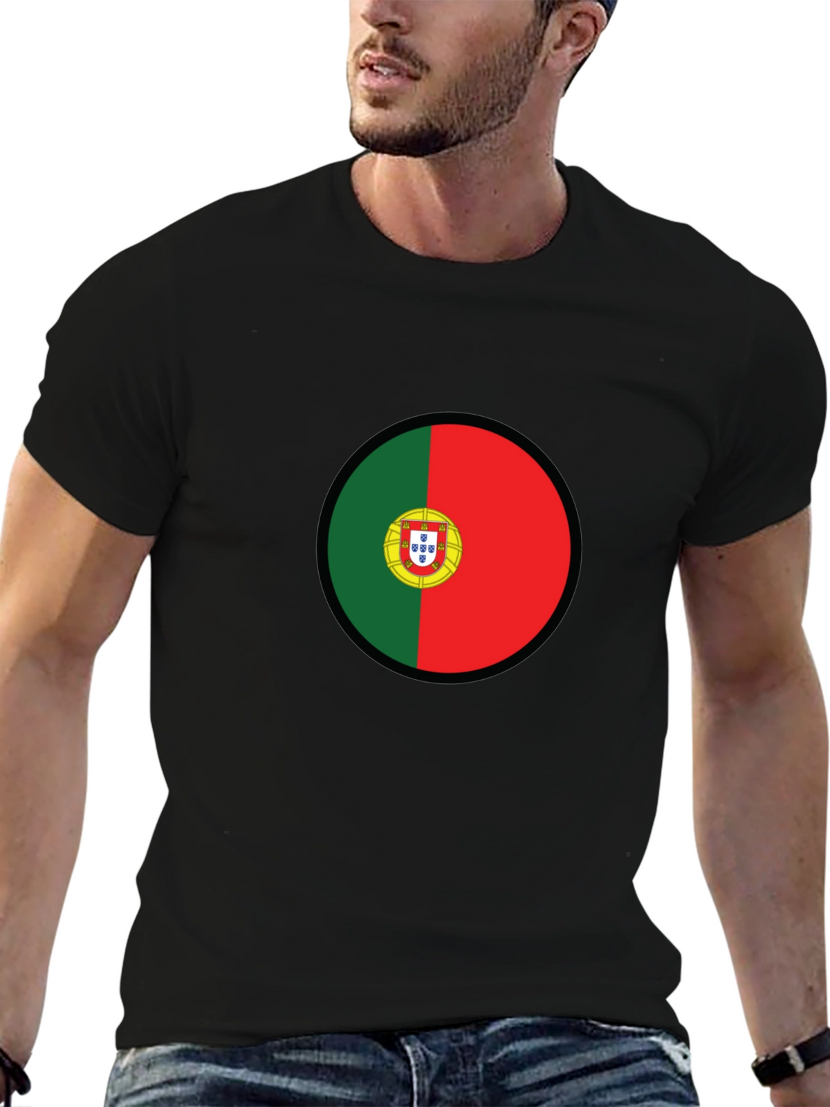 Portugal Flag Graphic T-Shirt