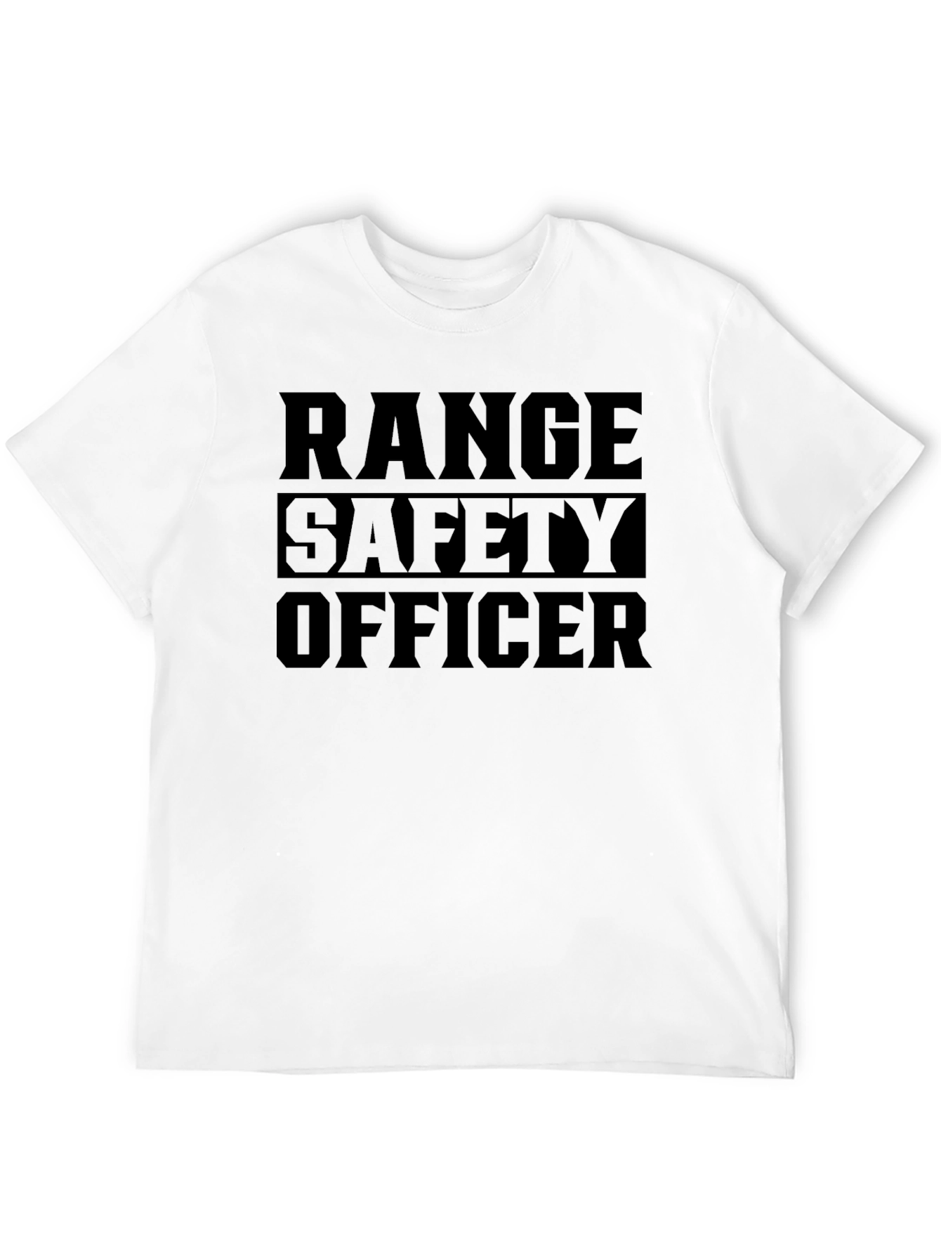Range Safety Officer Black T-Shirt