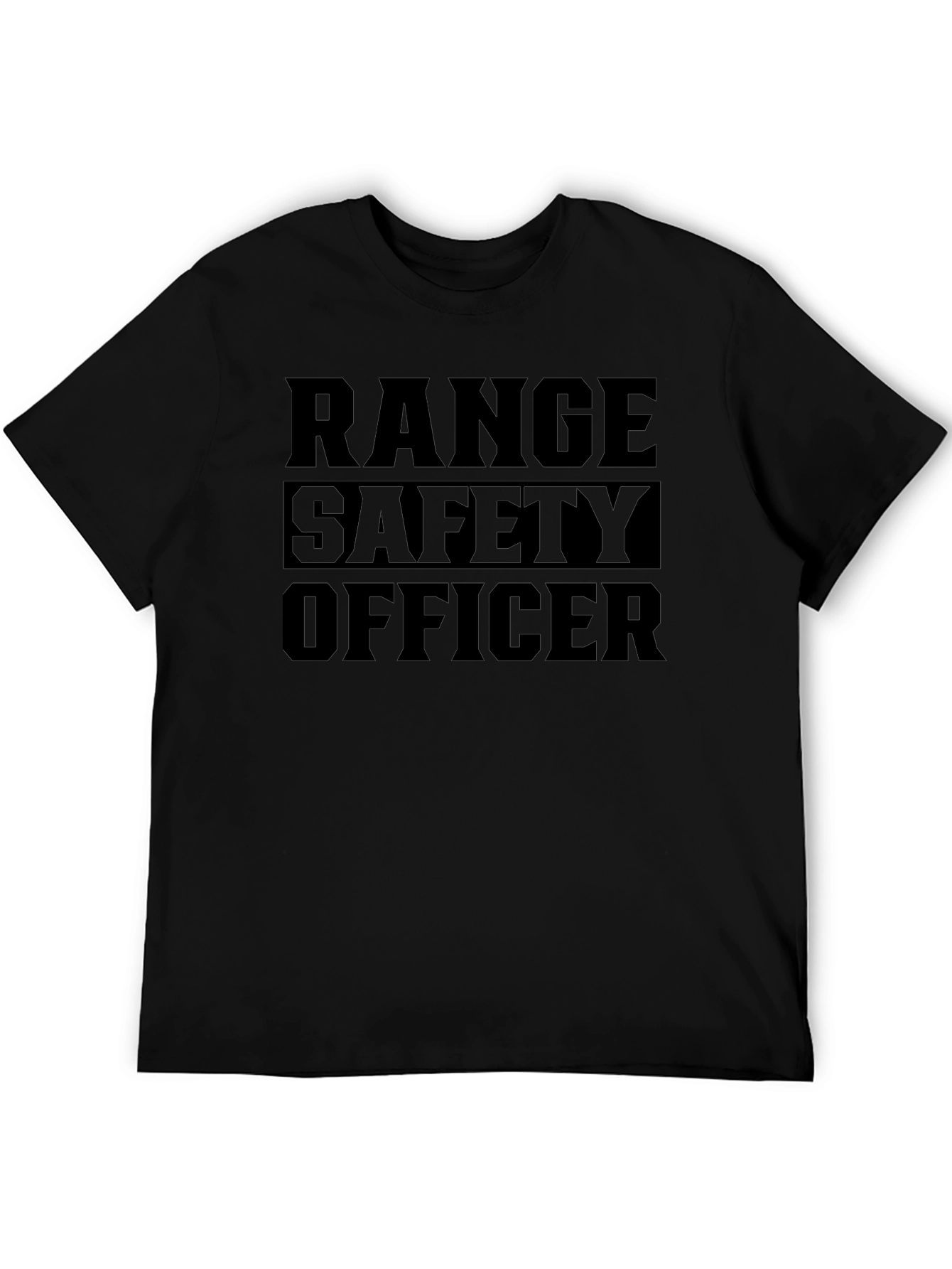 Range Safety Officer Black T-Shirt