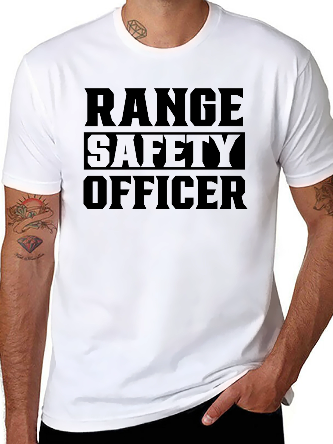 Range Safety Officer Black T-Shirt