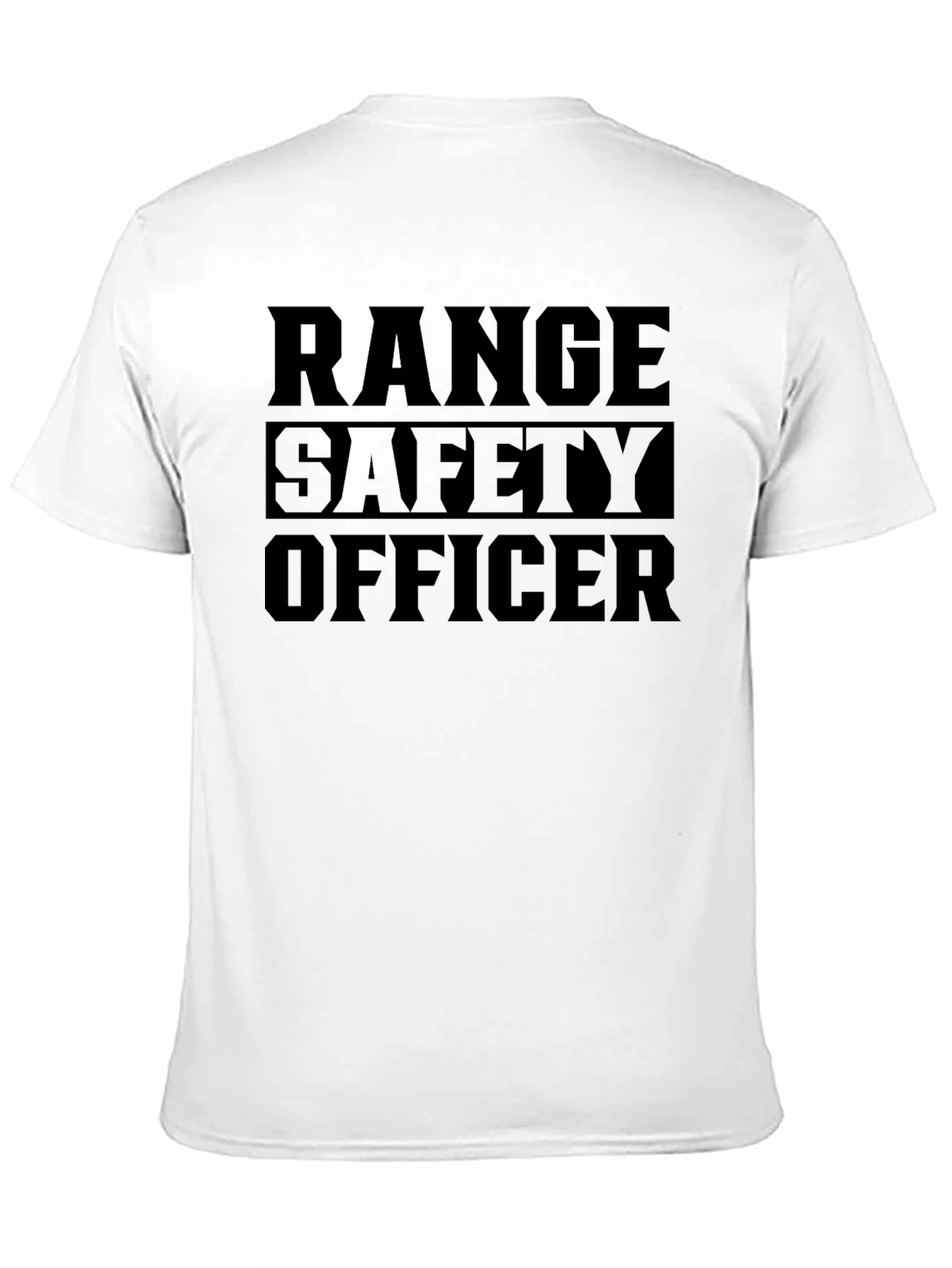 Range Safety Officer Black T-Shirt