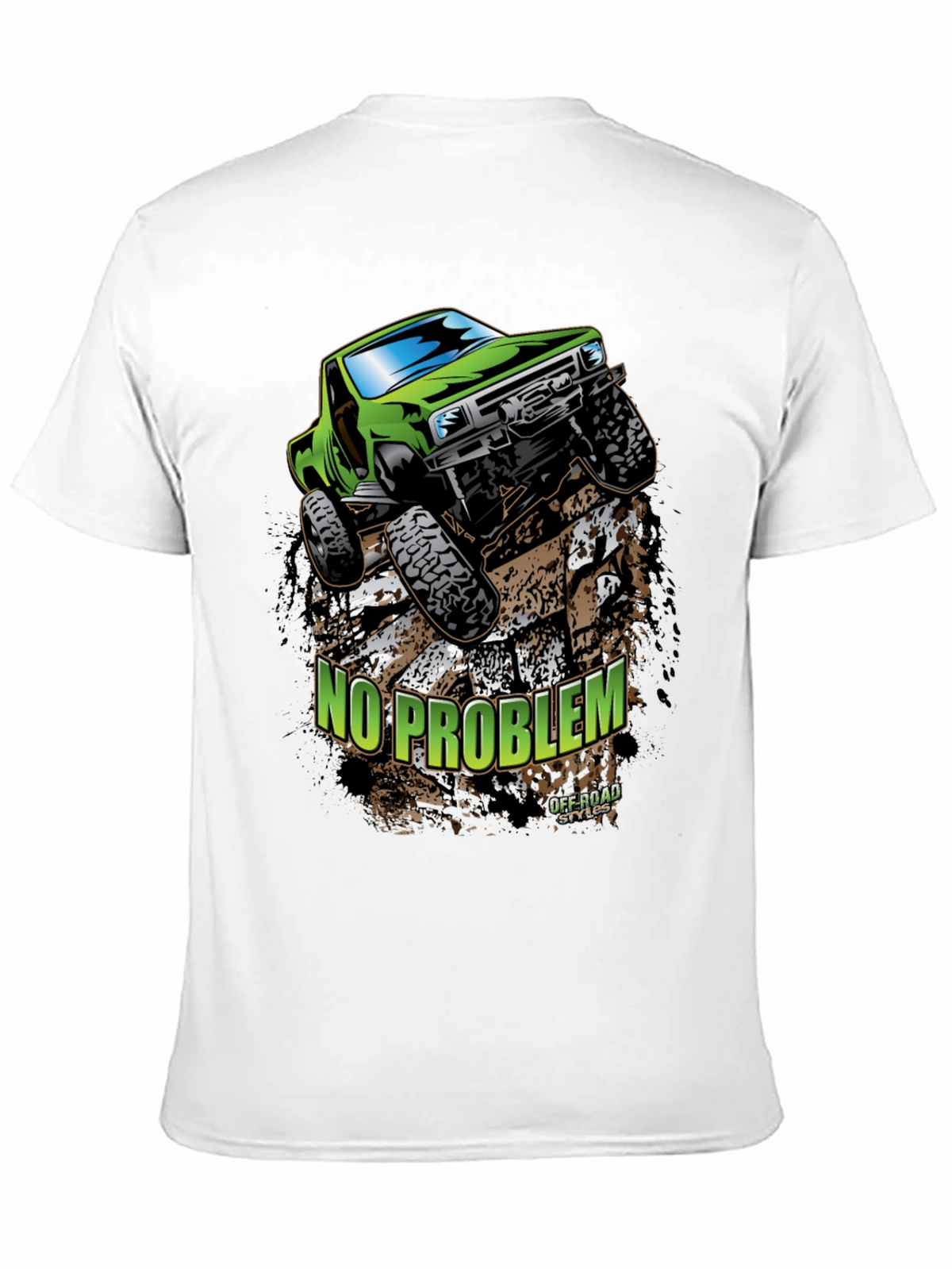 No Problem Off-Road Truck Graphic T-Shirt