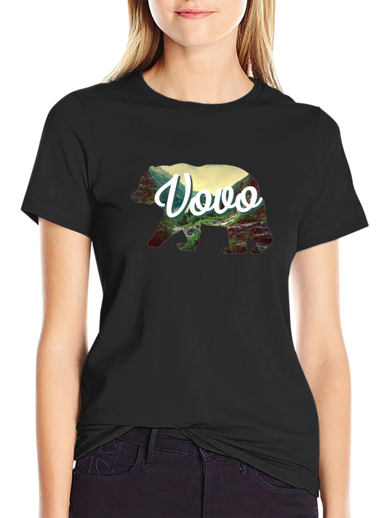Bear Vovo Mountain Tee - Cool Graphic T-Shirt