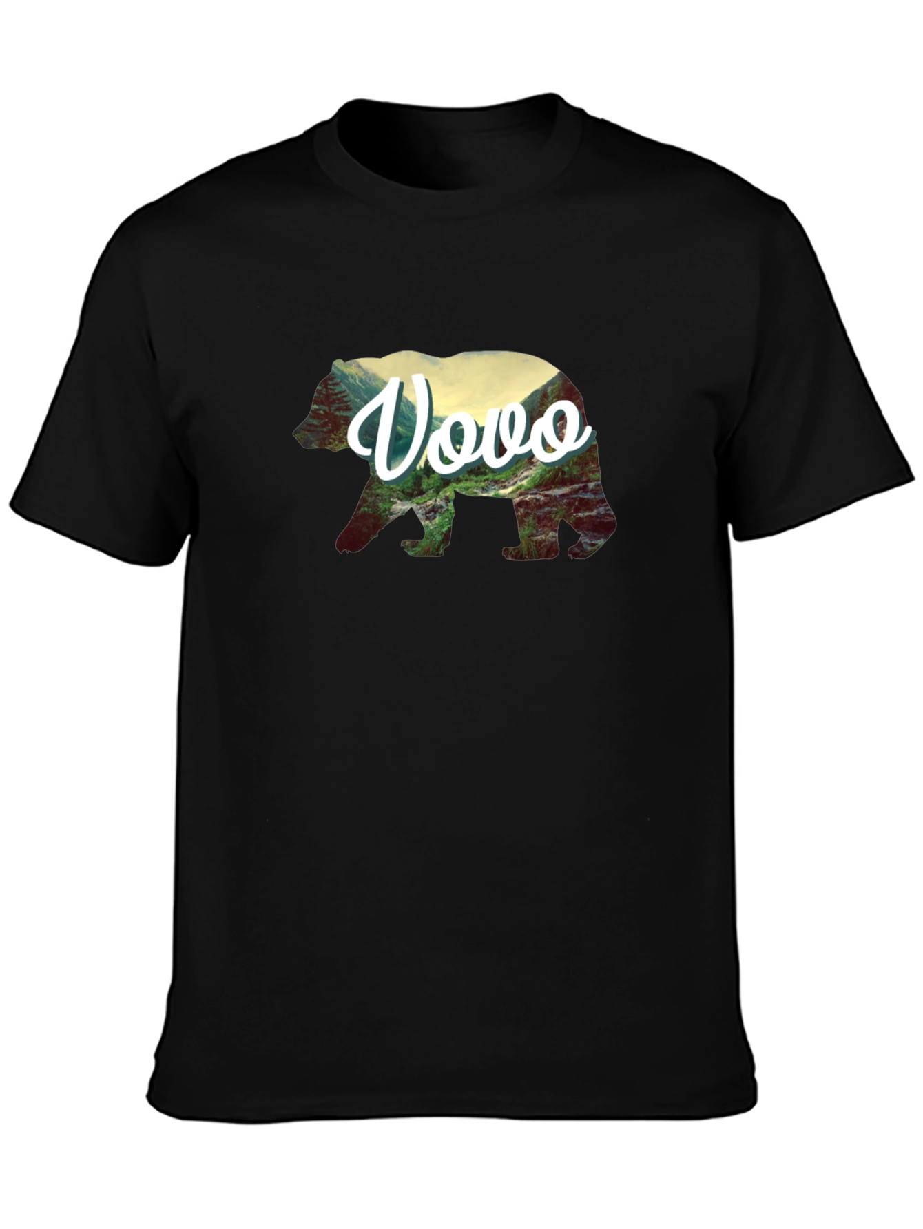 Bear Vovo Mountain Tee - Cool Graphic T-Shirt