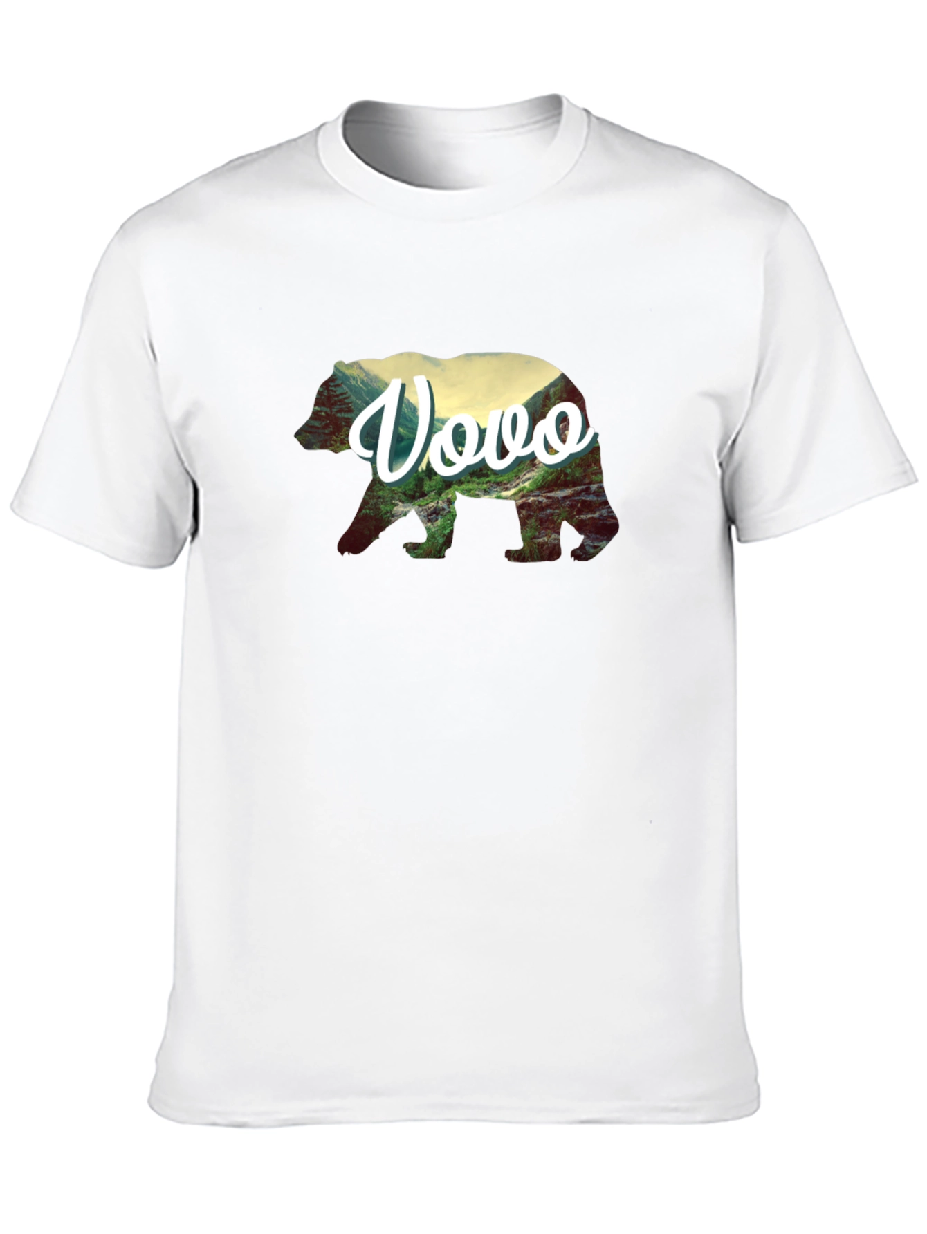Bear Vovo Mountain Tee - Cool Graphic T-Shirt