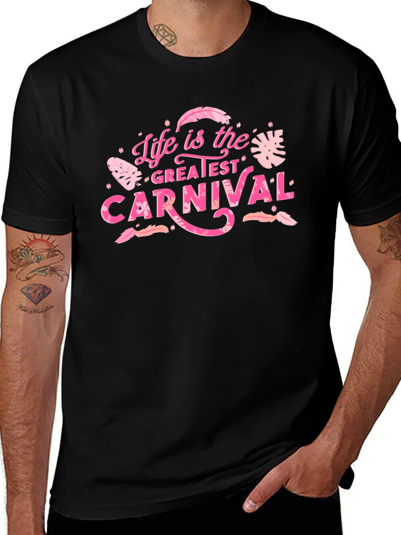 Life is the Greatest Carnival Graphic T-Shirt