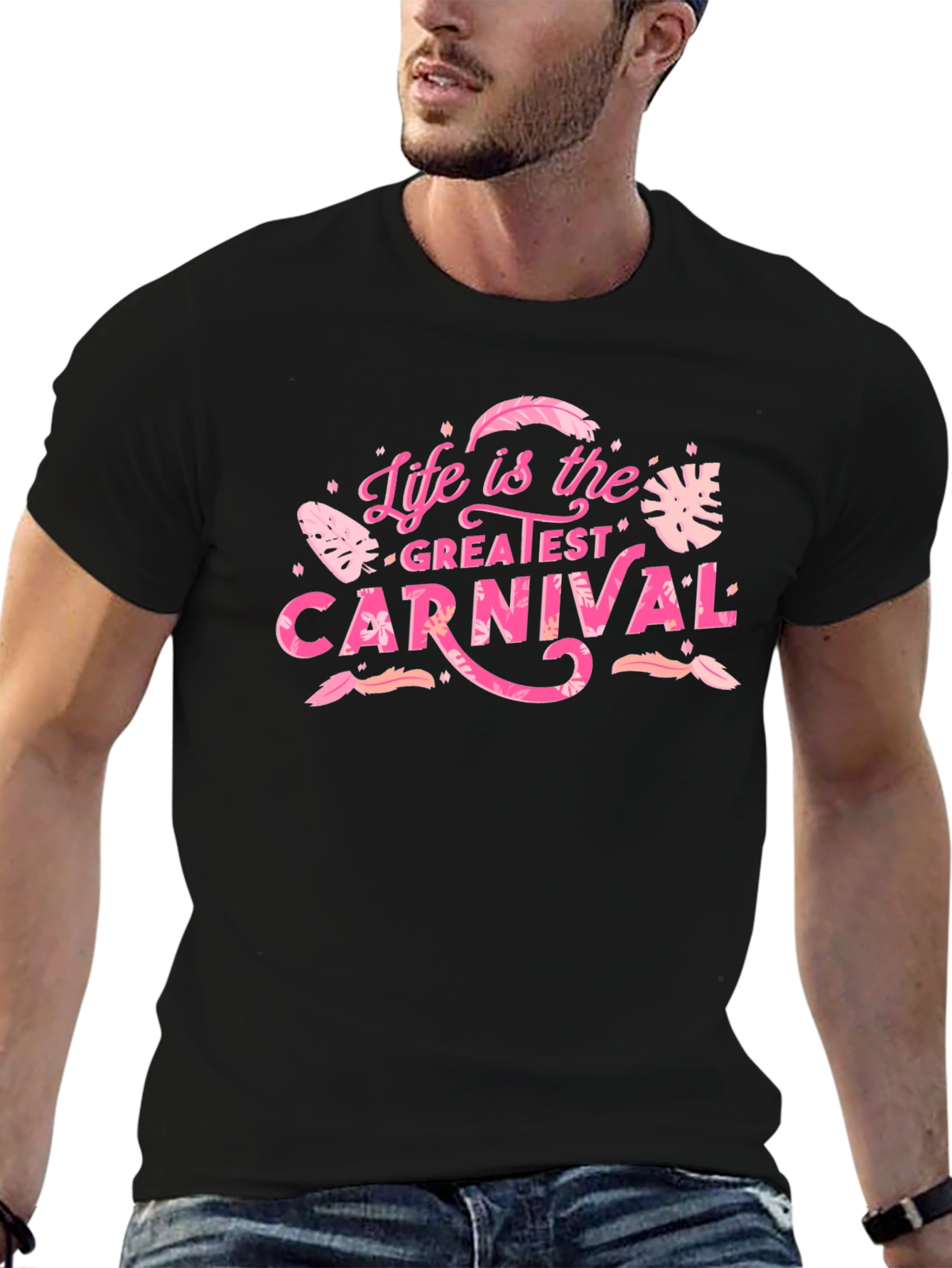 Life is the Greatest Carnival Graphic T-Shirt