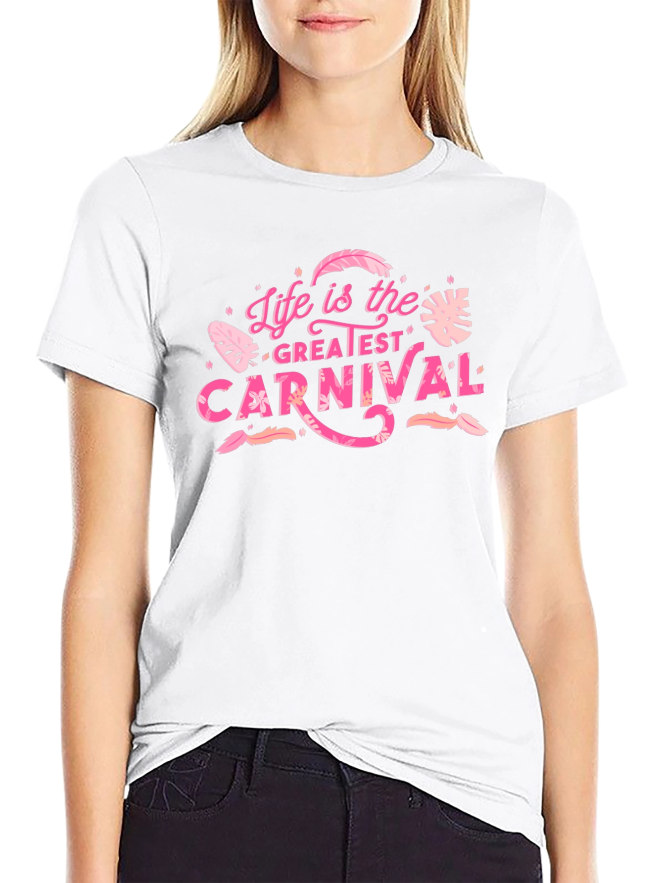 Life is the Greatest Carnival Graphic T-Shirt