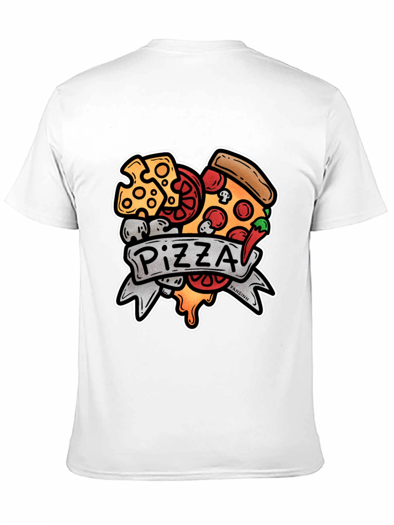 Pizza Lovers Graphic Tee - Foodie Fashion