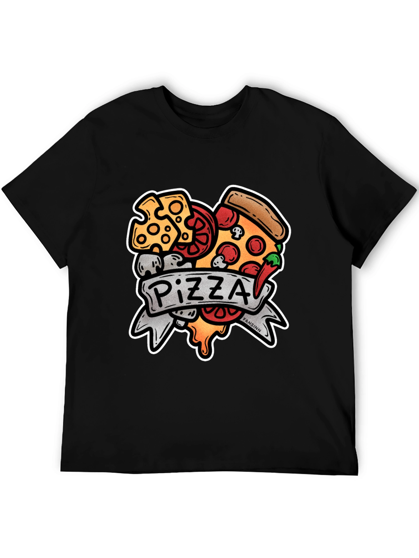 Pizza Lovers Graphic Tee - Foodie Fashion