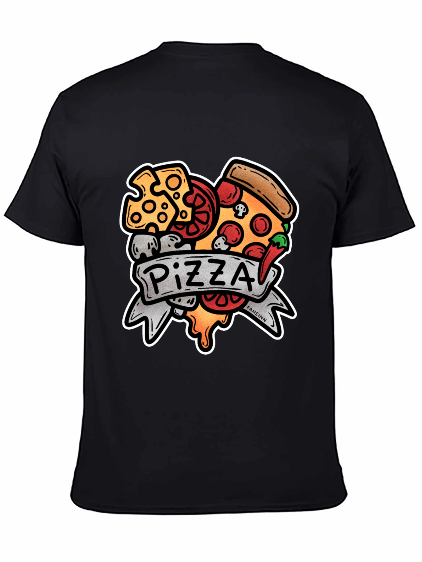 Pizza Lovers Graphic Tee - Foodie Fashion
