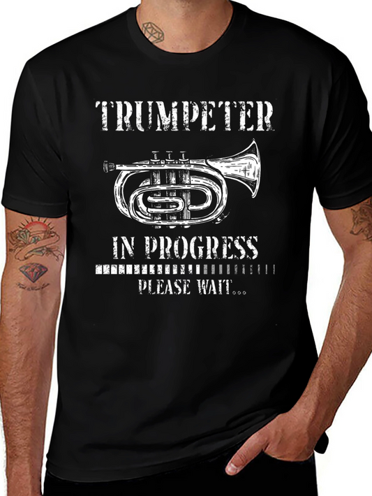 Trumpeter In Progress T-Shirt - Musician Tee