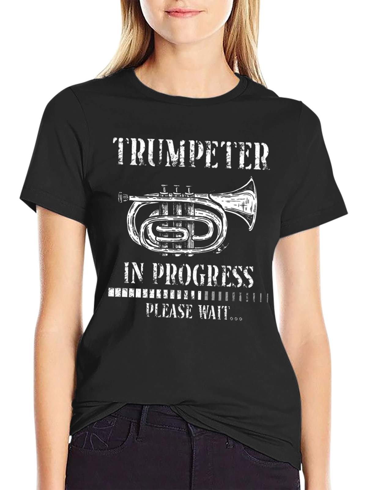 Trumpeter In Progress T-Shirt - Musician Tee