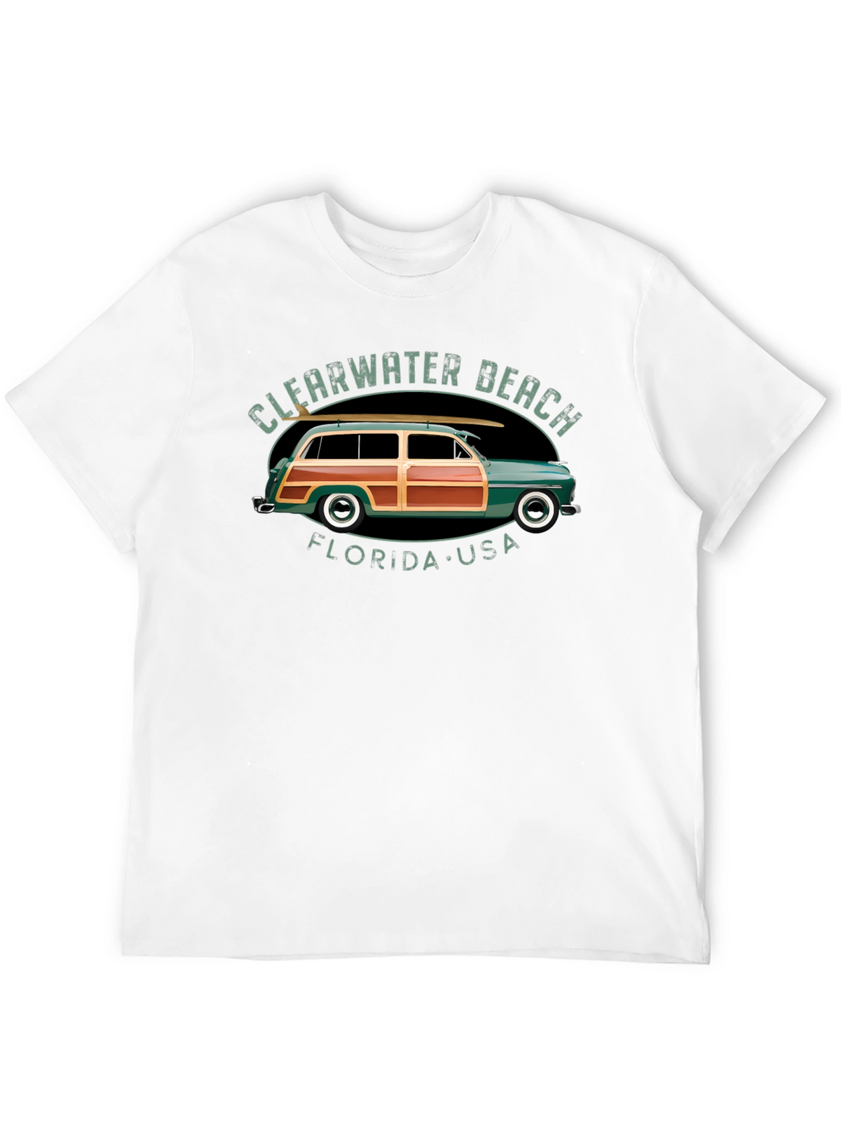 Clearwater Beach Florida Surf T-Shirt
