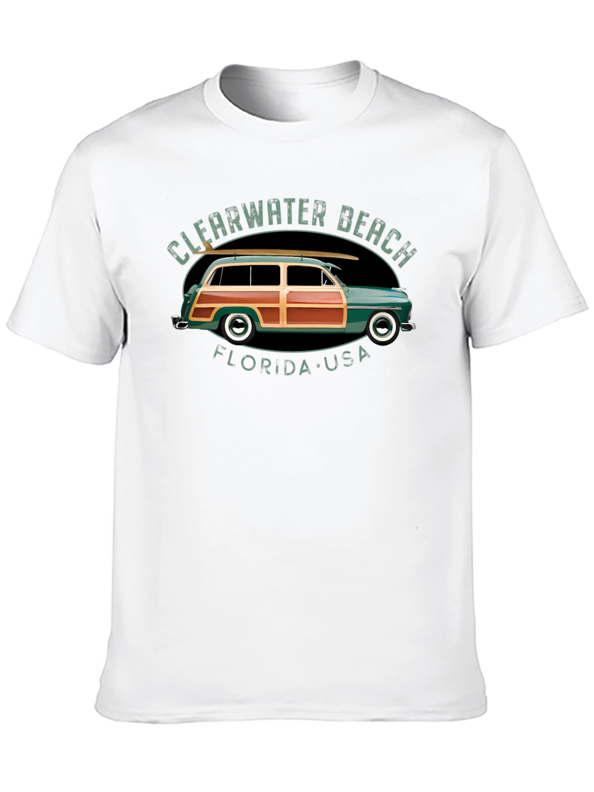 Clearwater Beach Florida Surf T-Shirt