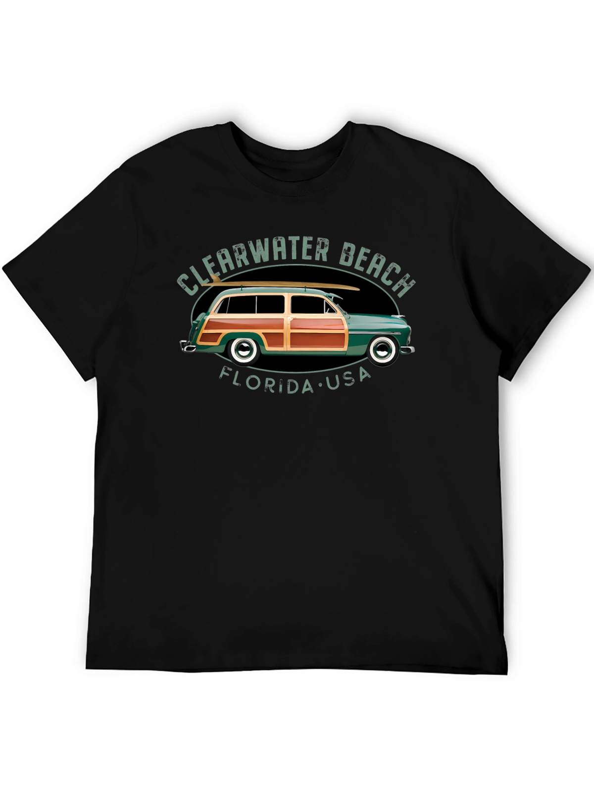 Clearwater Beach Florida Surf T-Shirt