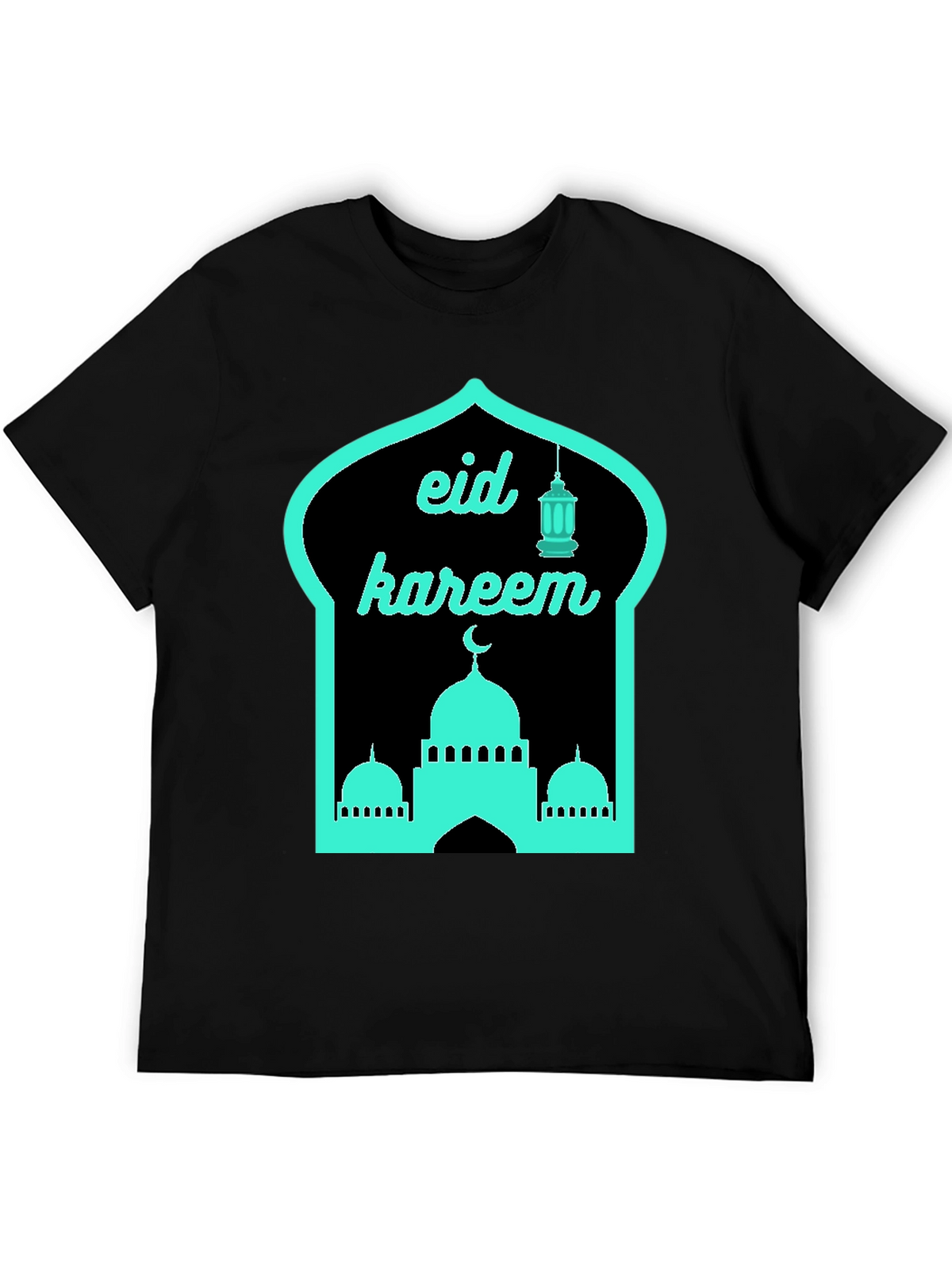 Eid Kareem T-Shirt - Mosque Lantern Design