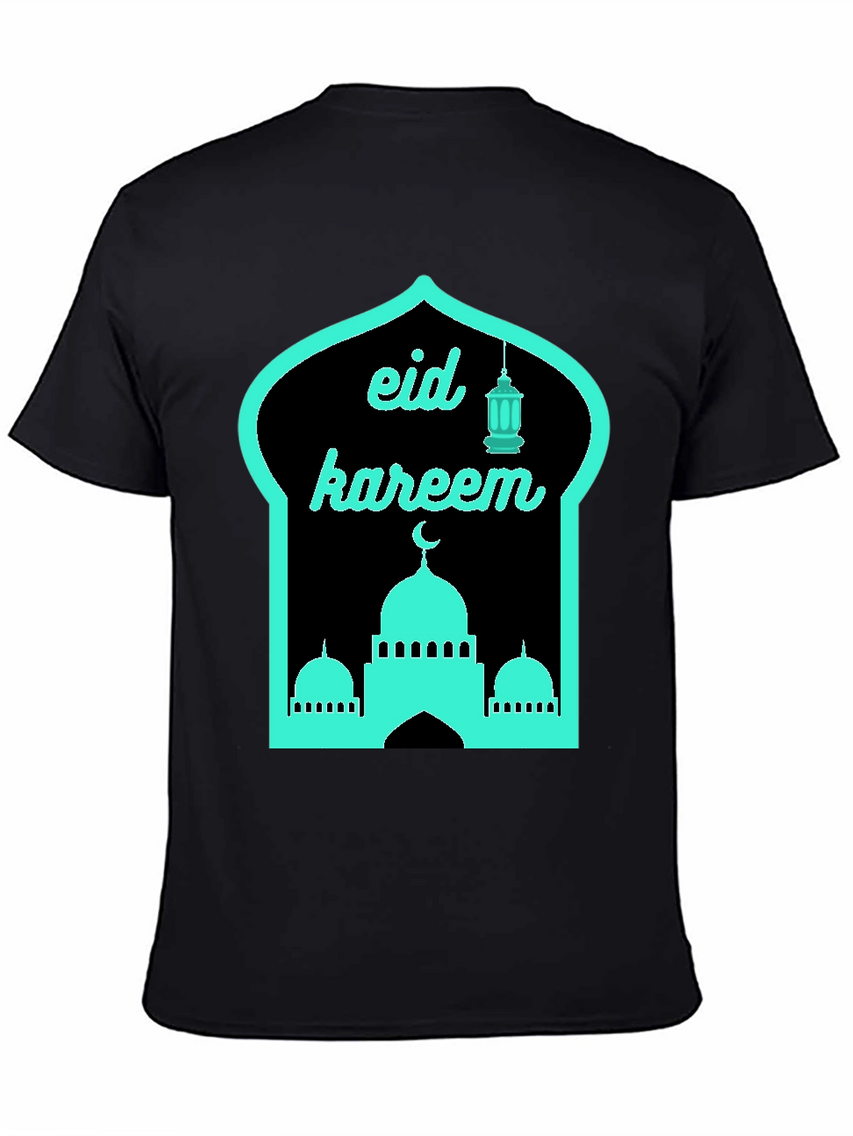 Eid Kareem T-Shirt - Mosque Lantern Design