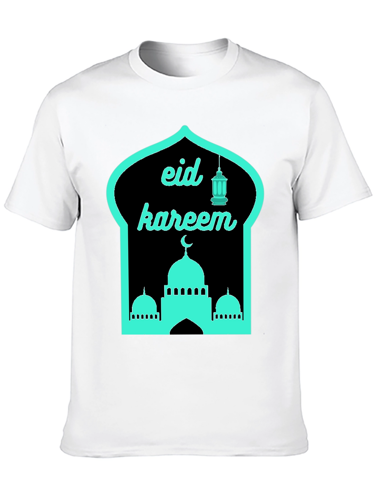 Eid Kareem T-Shirt - Mosque Lantern Design