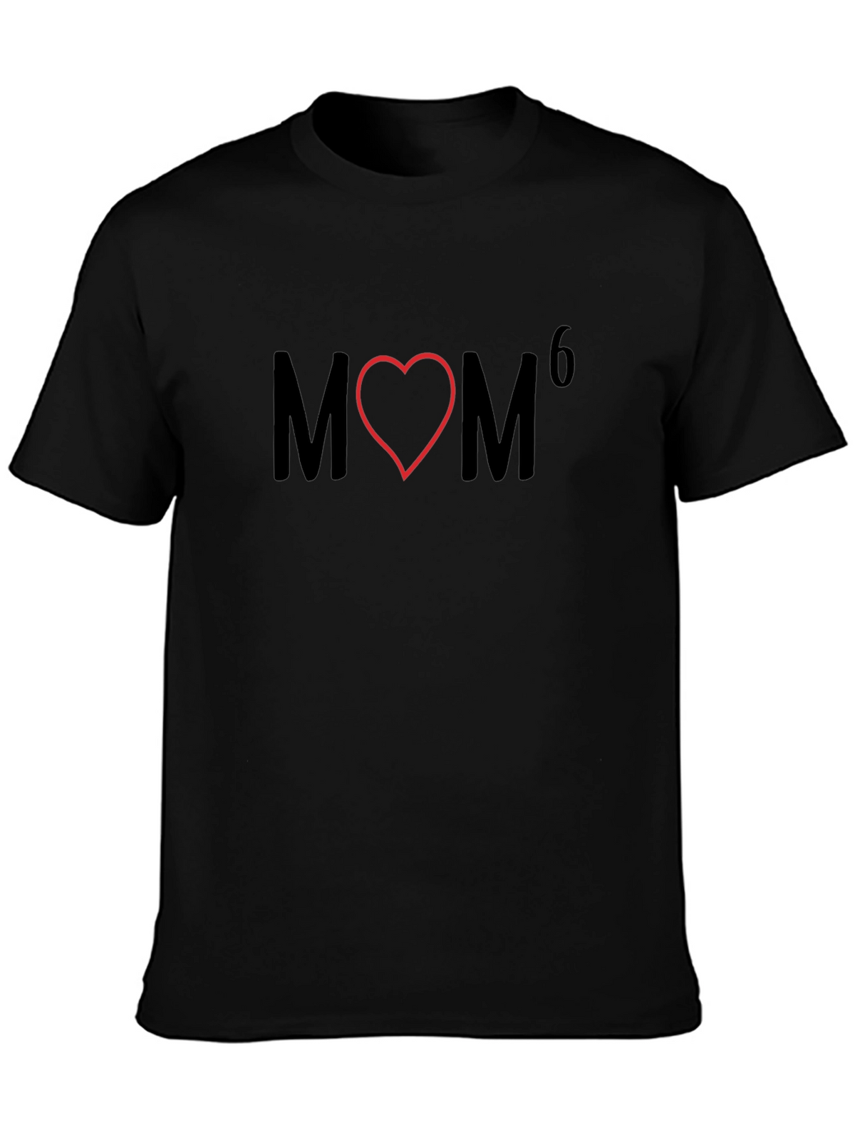 Funny MOM Heart Graphic Tee - Love Your Mom!