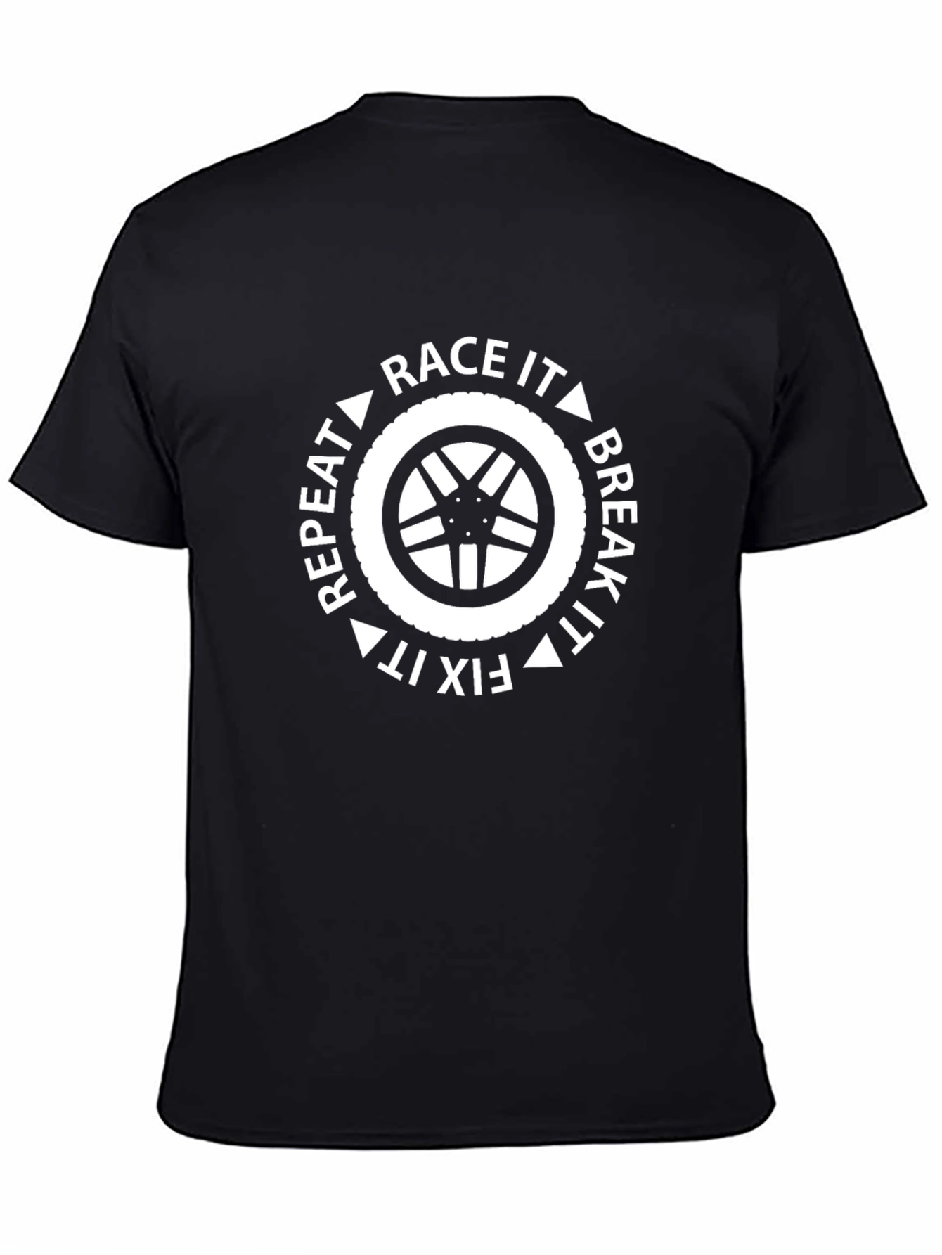 Race It Break It Fix It Repeat Tee