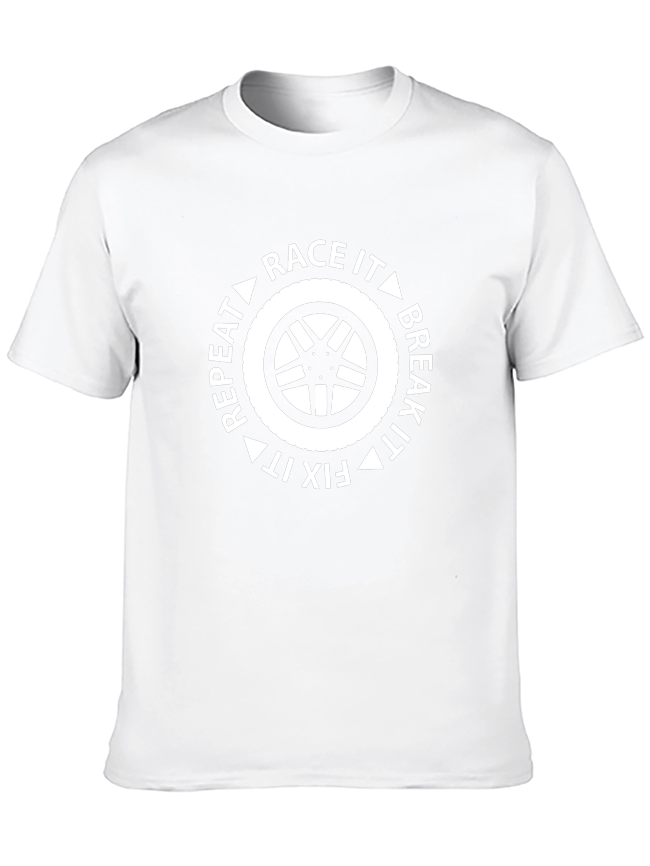Race It Break It Fix It Repeat Tee