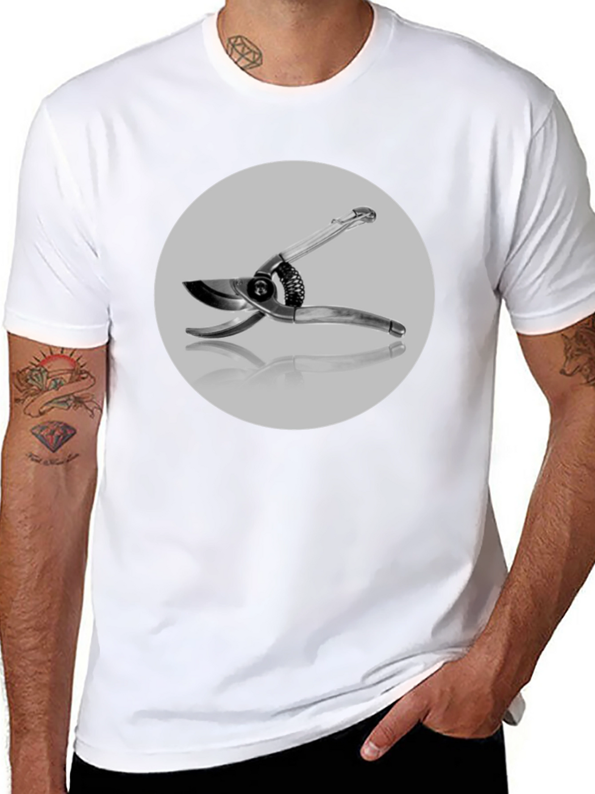 Gardening Shears T-Shirt - Pruning Tool Graphic Tee