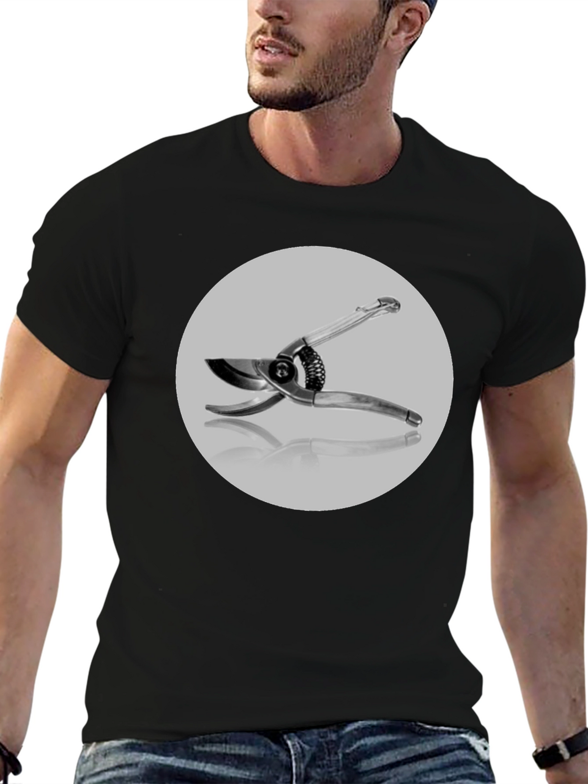 Gardening Shears T-Shirt - Pruning Tool Graphic Tee