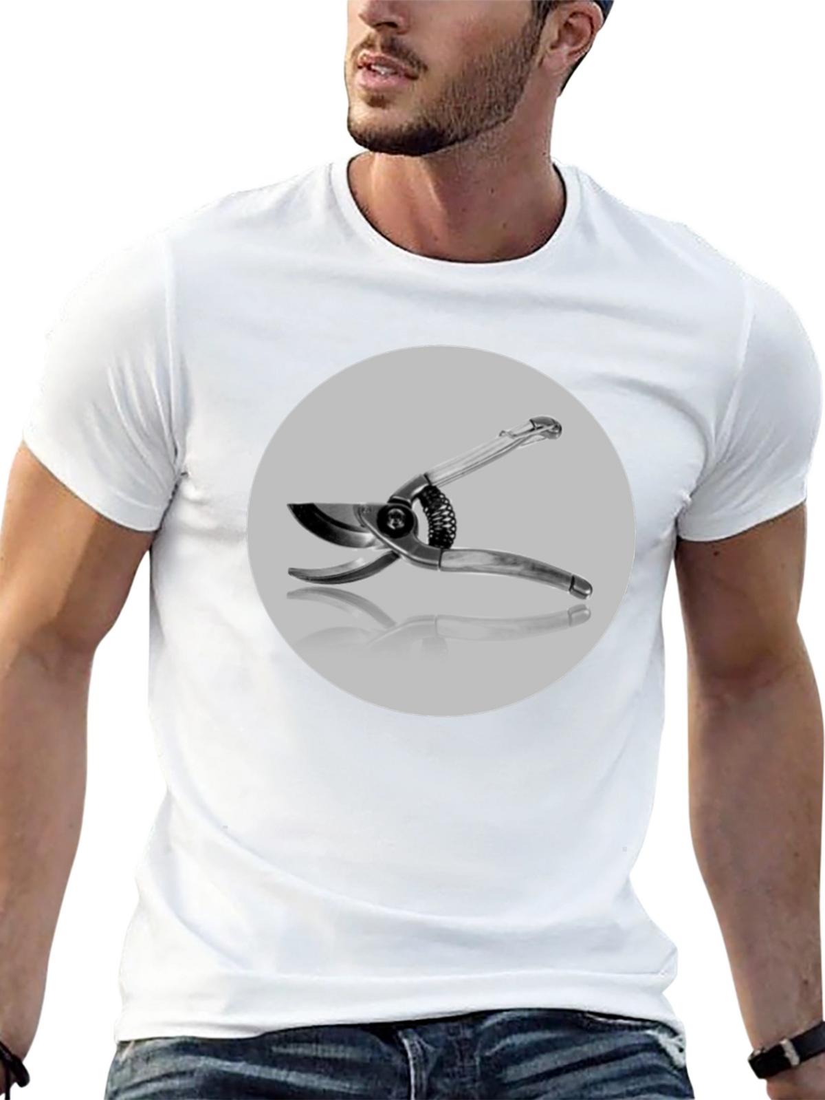 Gardening Shears T-Shirt - Pruning Tool Graphic Tee