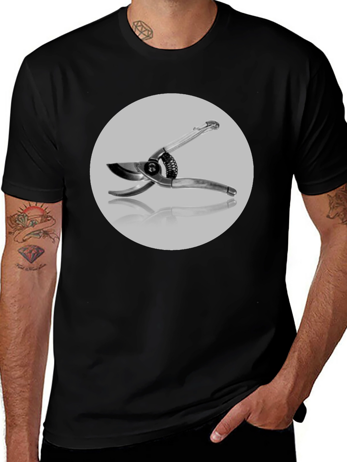 Gardening Shears T-Shirt - Pruning Tool Graphic Tee