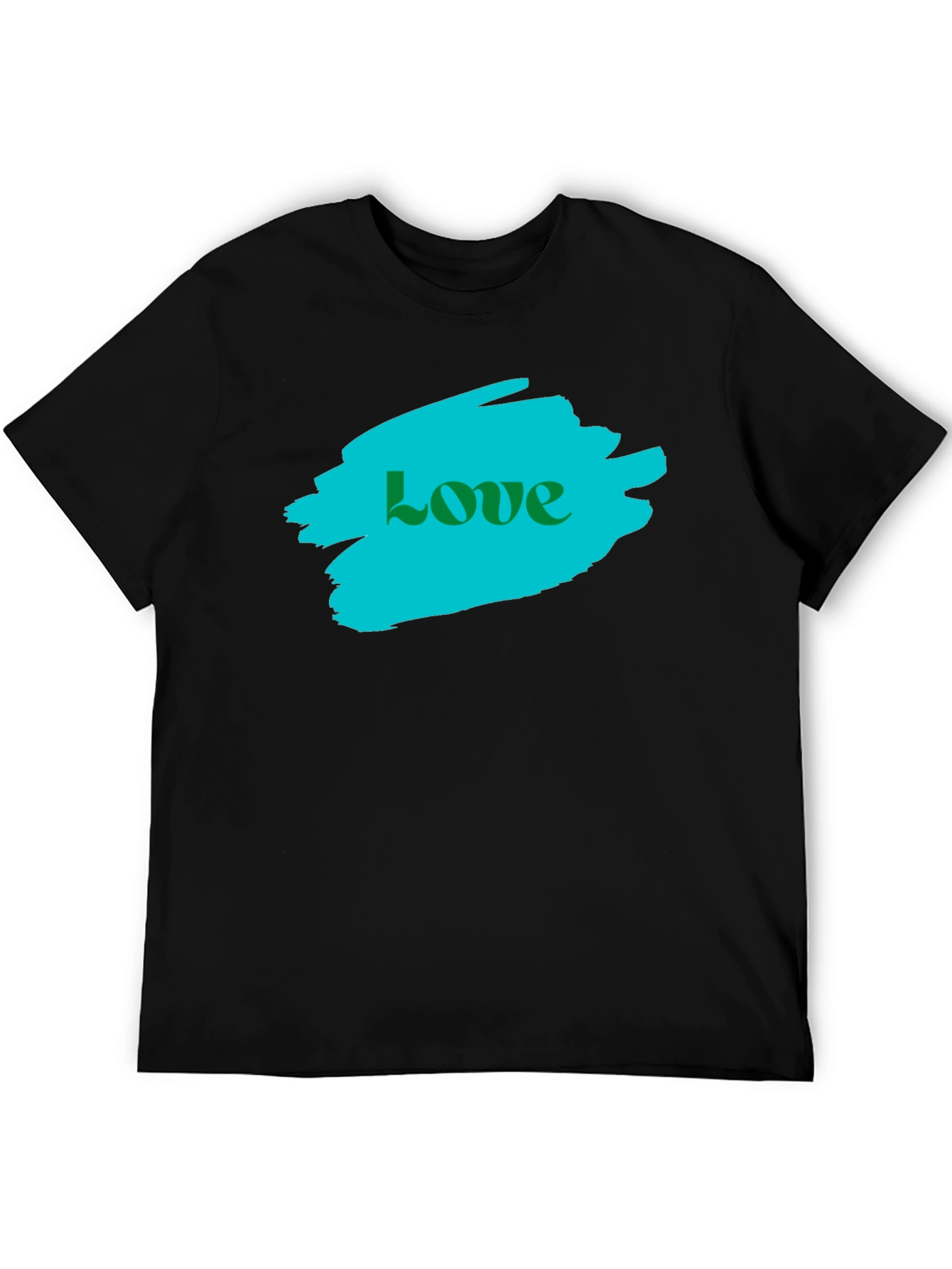 Love Graphic T-Shirt - Stylish Black Tee
