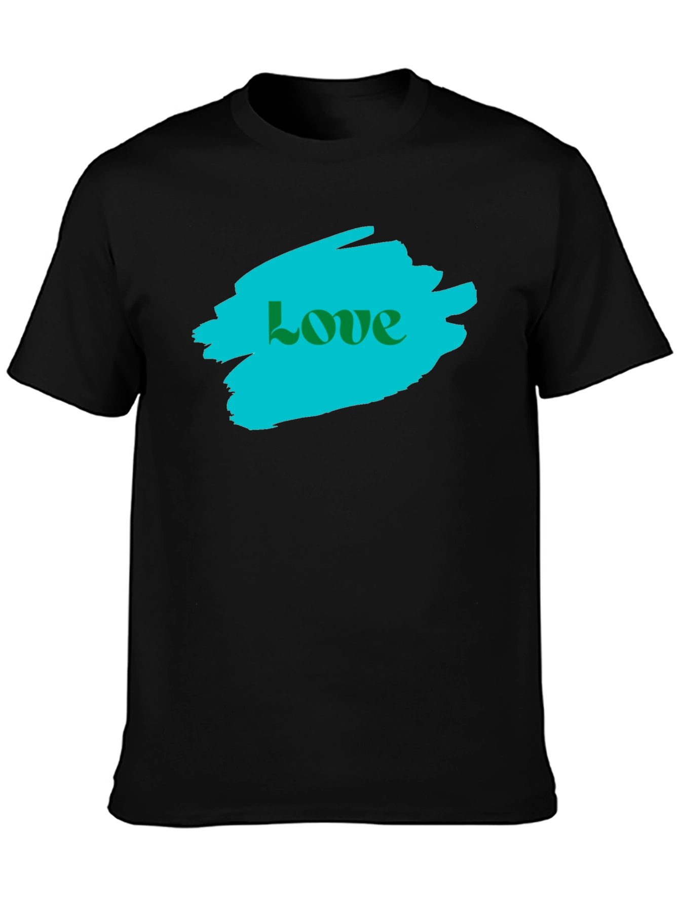 Love Graphic T-Shirt - Stylish Black Tee