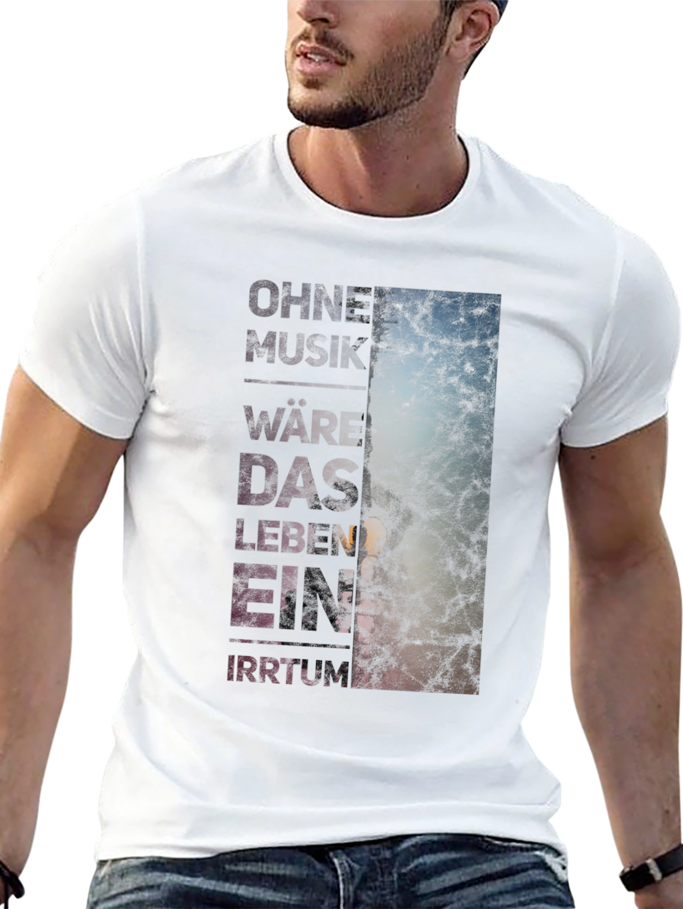 Ohne Musik T-Shirt - Music Inspired Graphic Tee