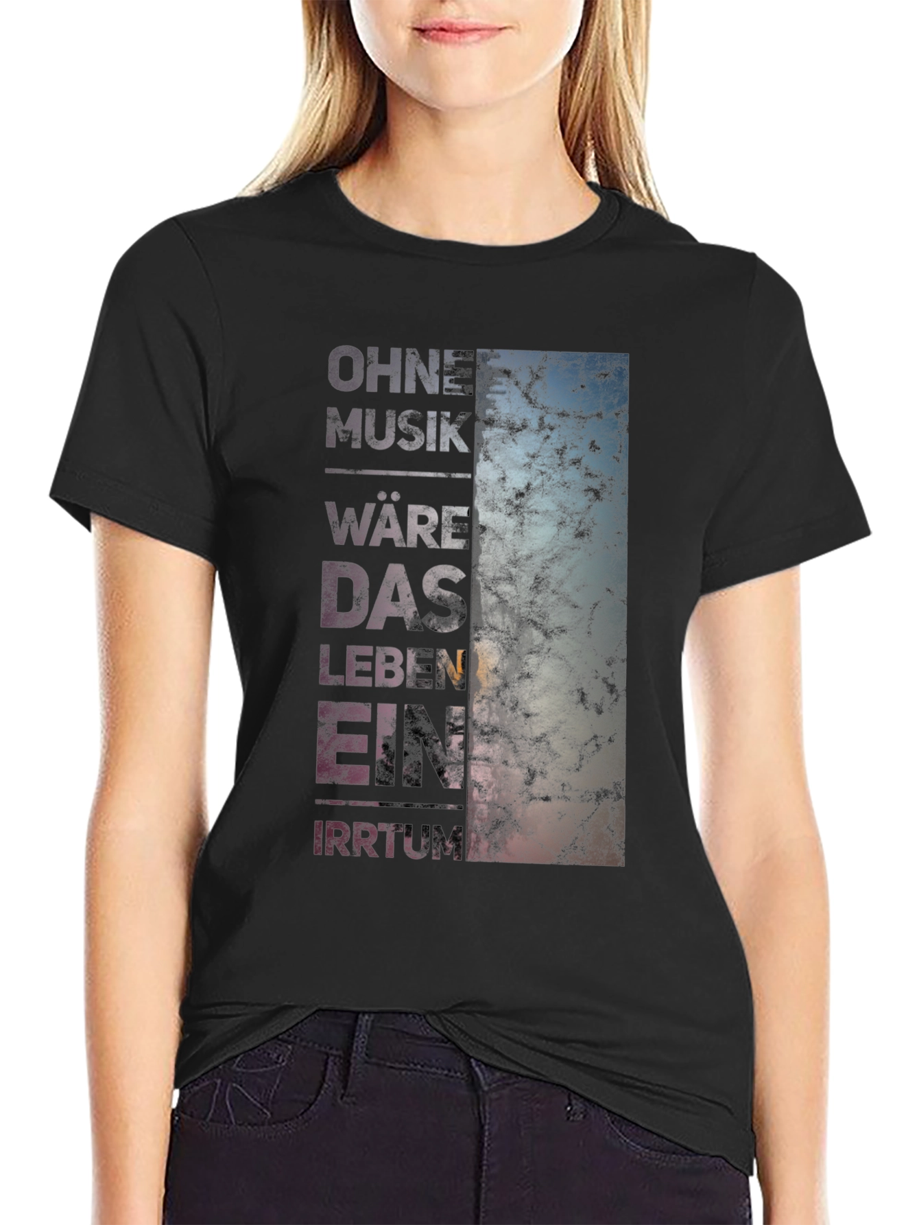 Ohne Musik T-Shirt - Music Inspired Graphic Tee